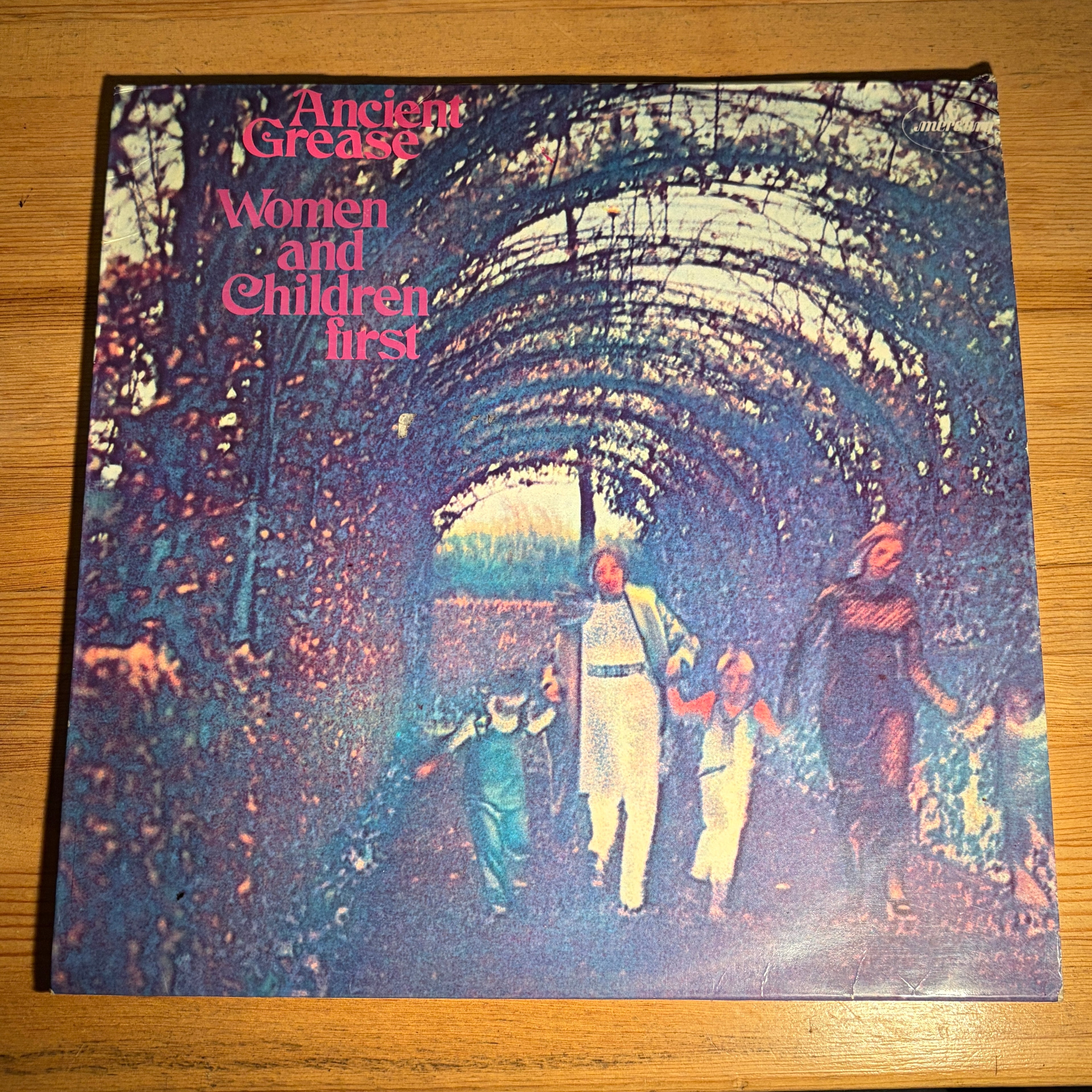 ANCIENT GREASE - WOMEN AND CHILDREN FIRST used vinyl psych rock