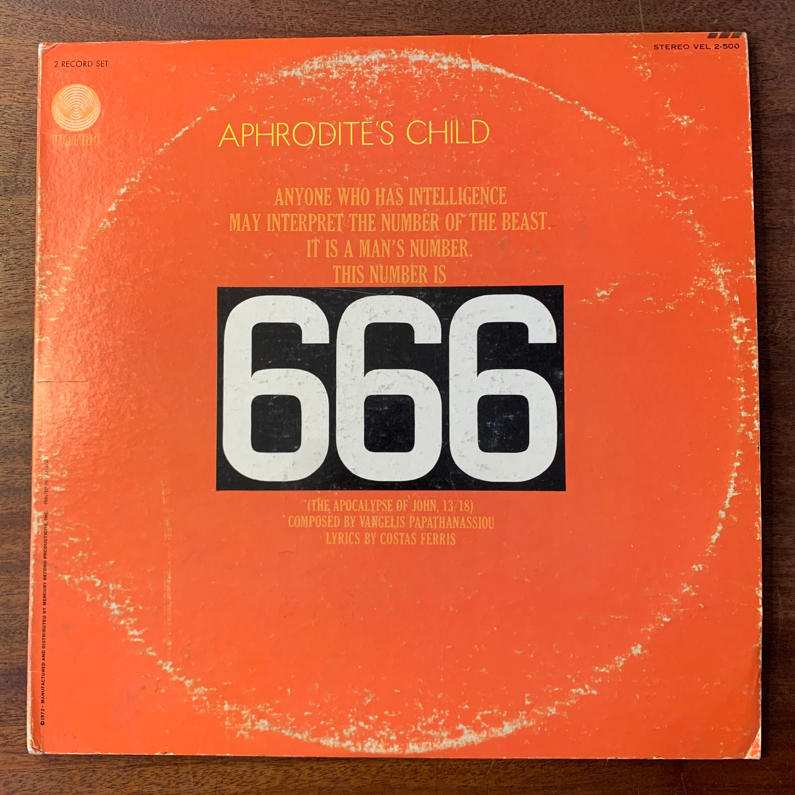 APHRODITE'S CHILD - 666