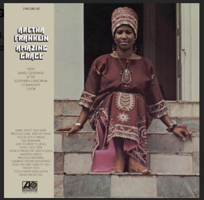 FRANKLIN, ARETHA - AMAZING GRADE (WHITE VINYL)
