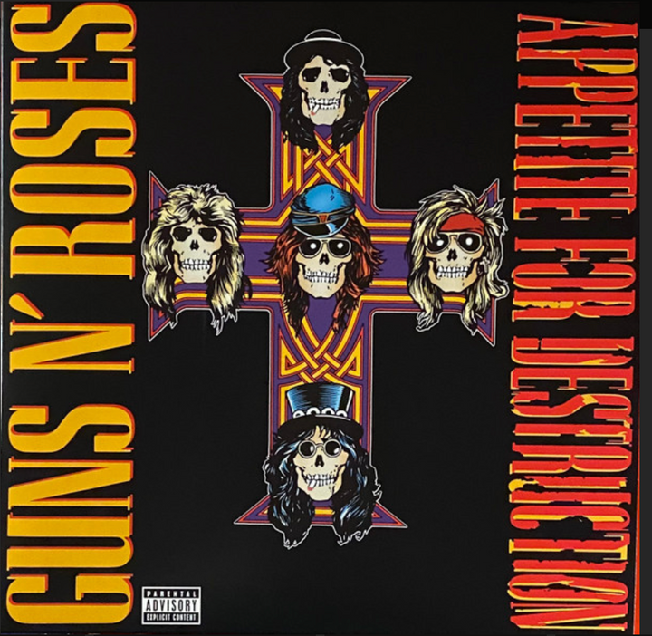 NEW VINYL APPETITE FOR DESTRUCTION VANCOUVER ISLAND CANADA SHIPPING SMALL BUSINESS BRICK AND MORTAR