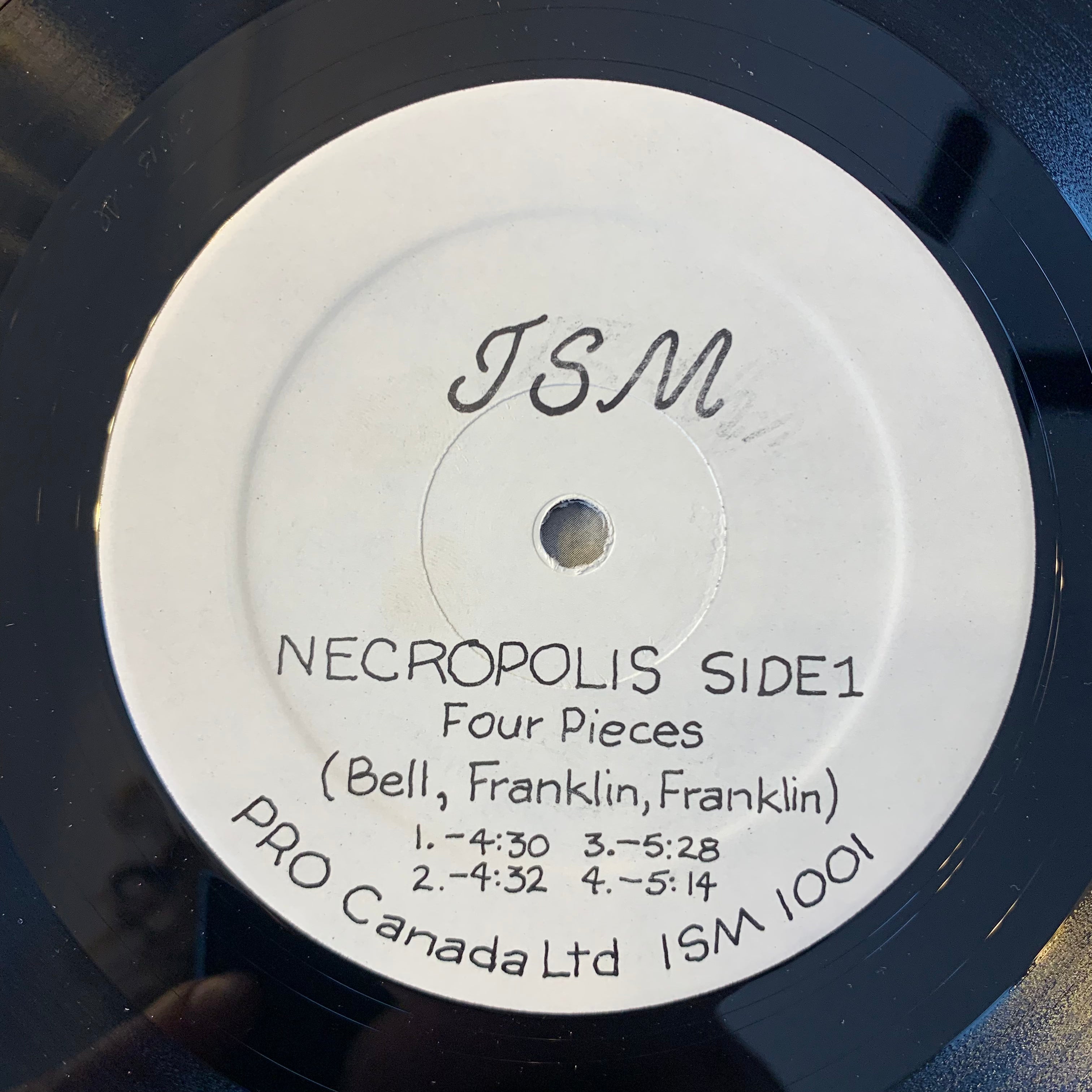 BELL, BOB - NECROPOLIS