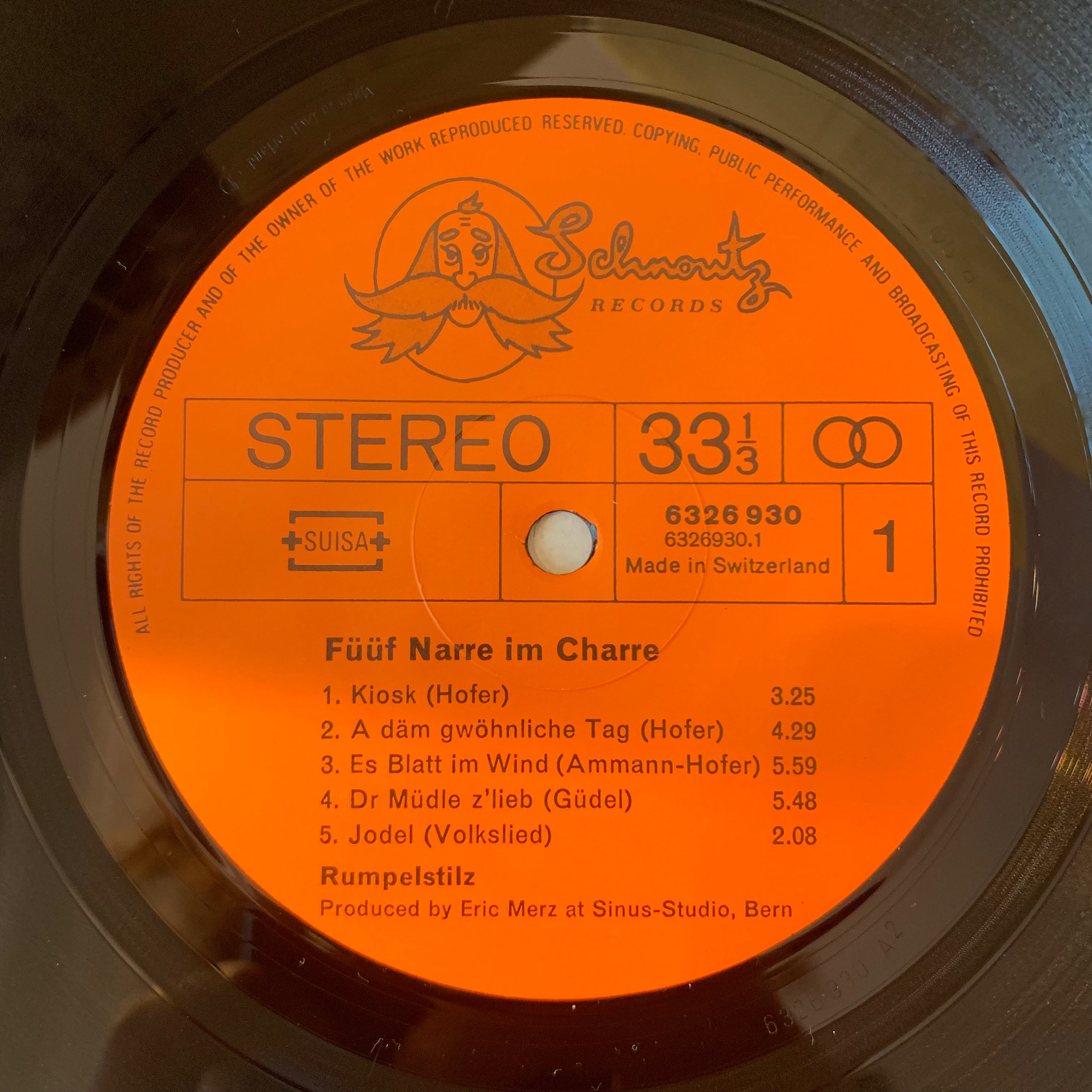 RUMPEL STILZ - FUUF NARRE IM CHARRE