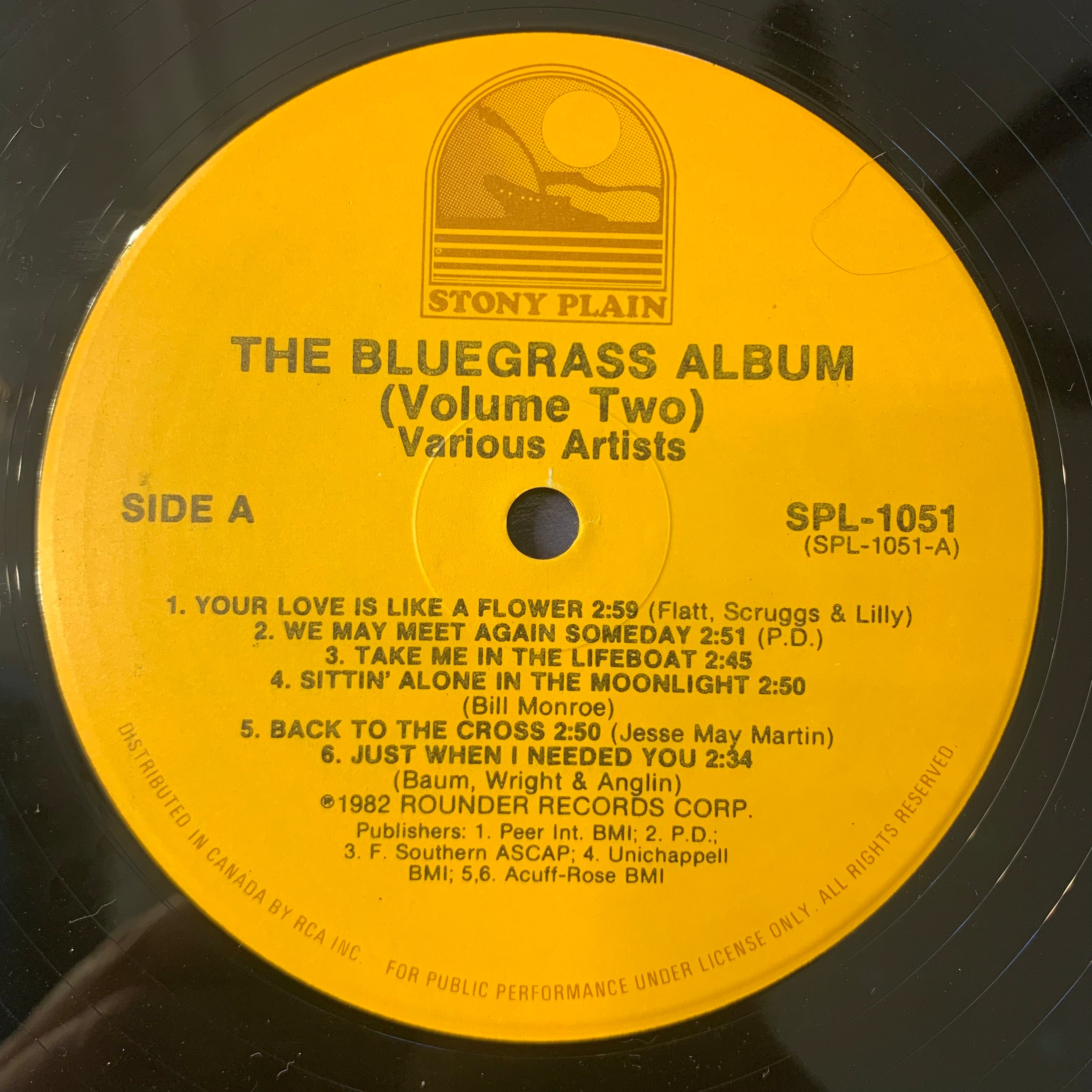 THE BLUEGRASS ALBUM VOLUME TWO