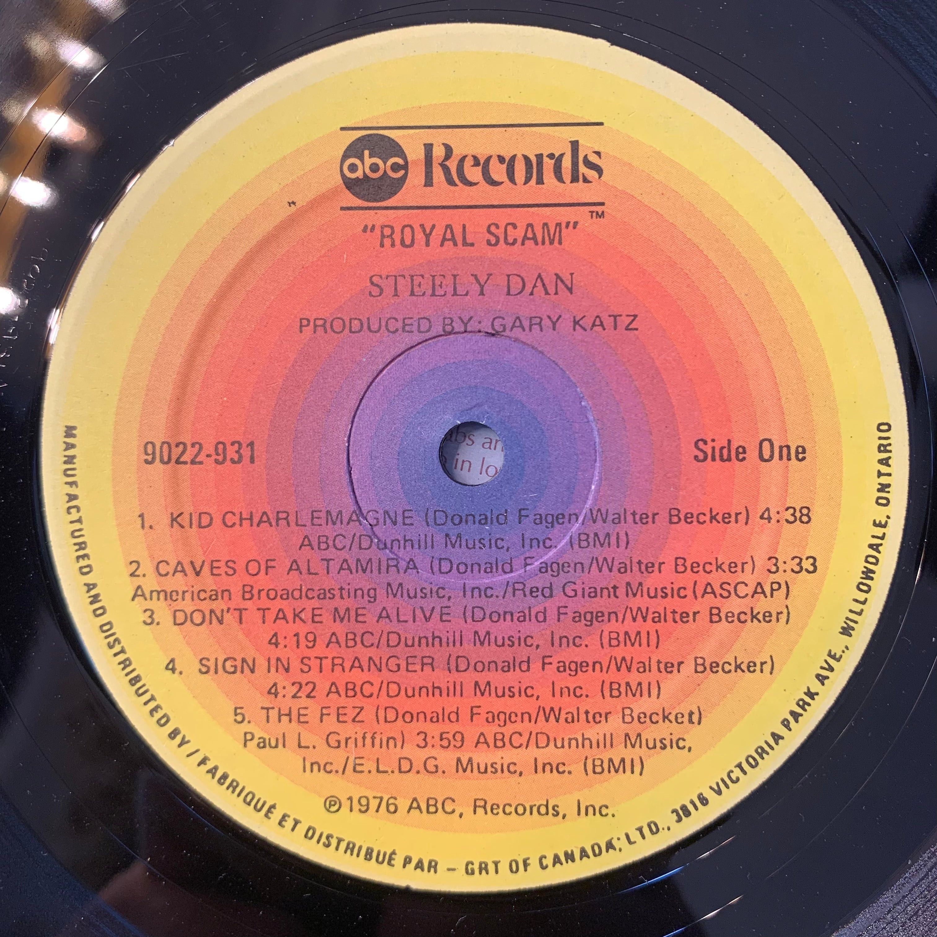 STEELY DAN - THE ROYAL SCAM