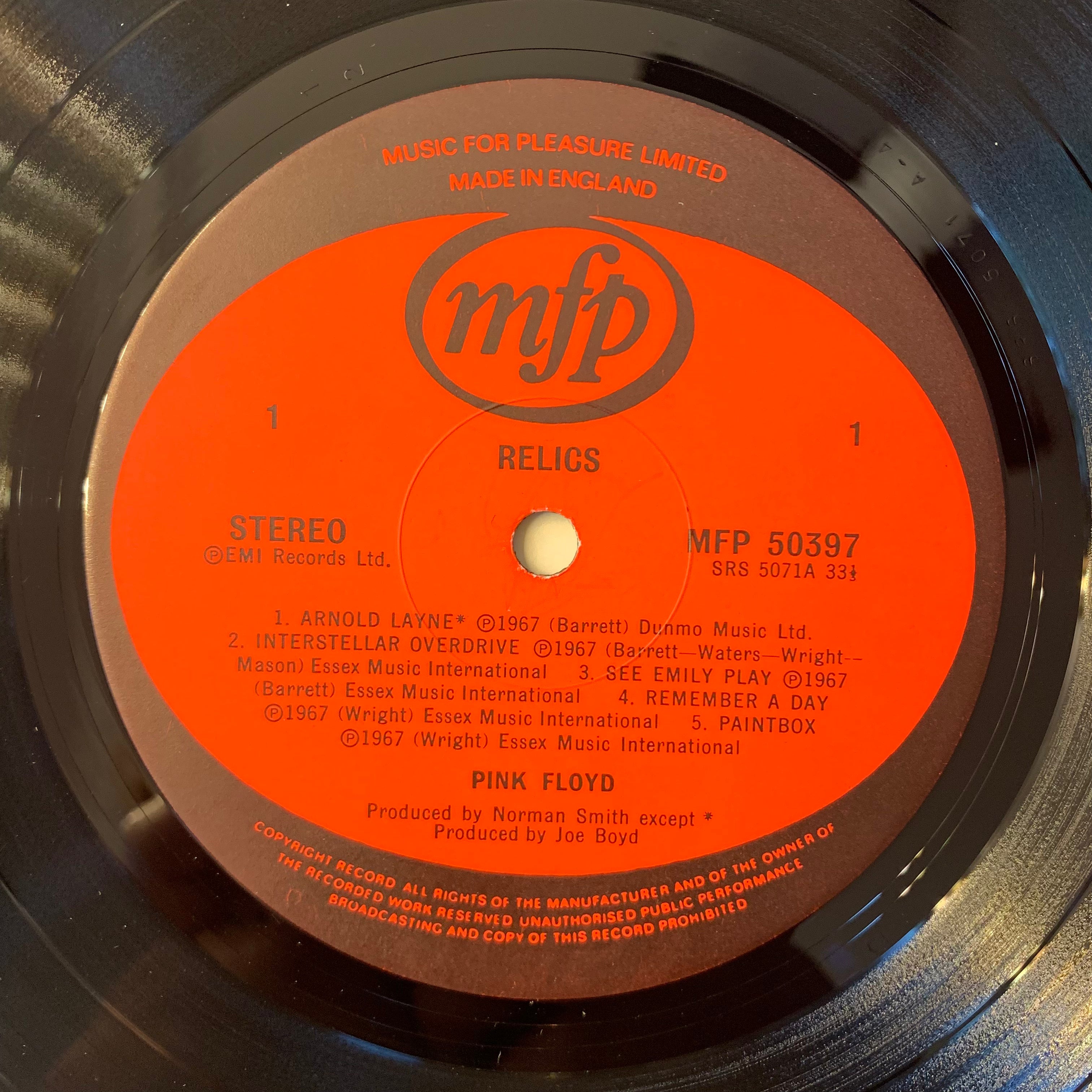 PINK FLOYD - RELICS