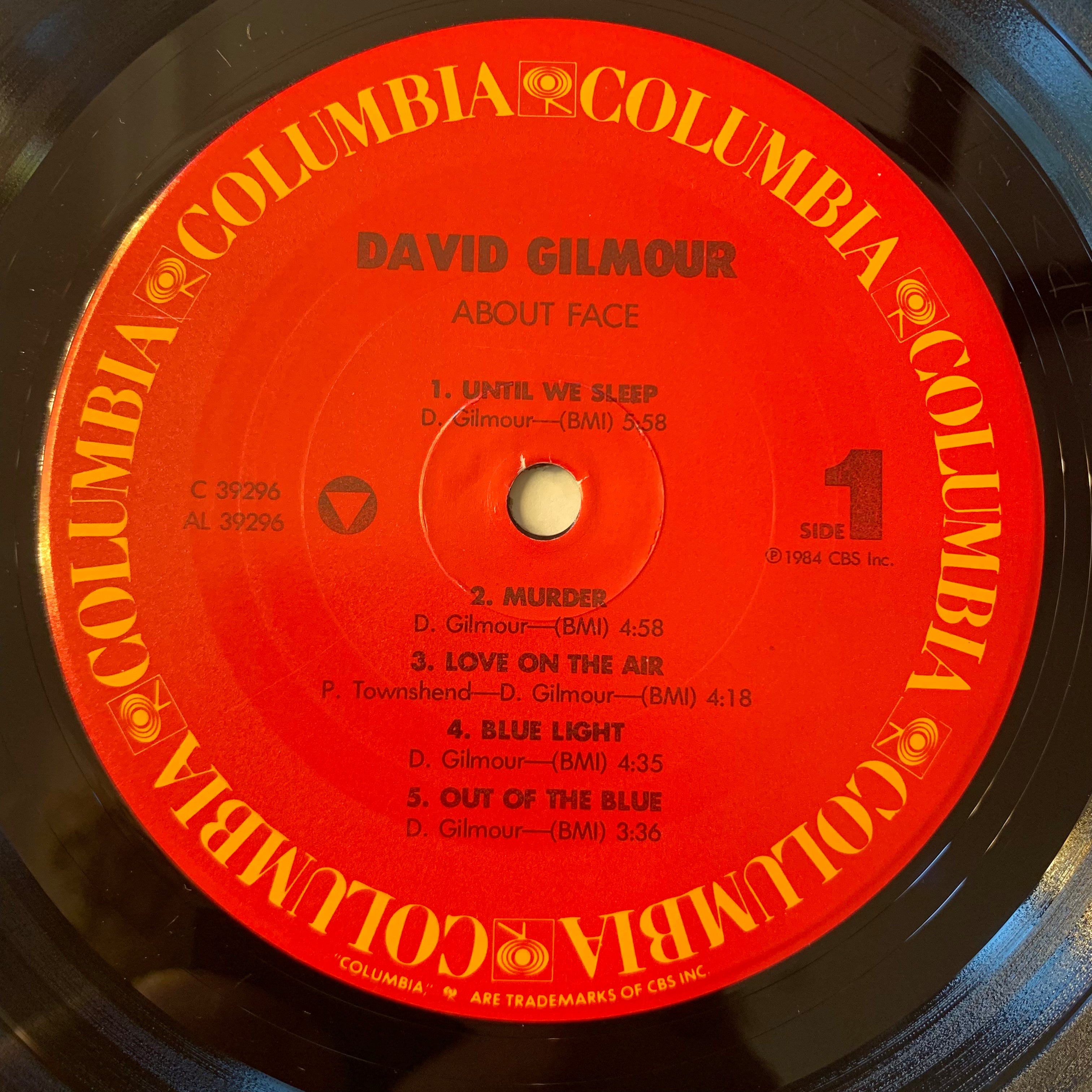GILMOUR, DAVID - ABOUT FACE