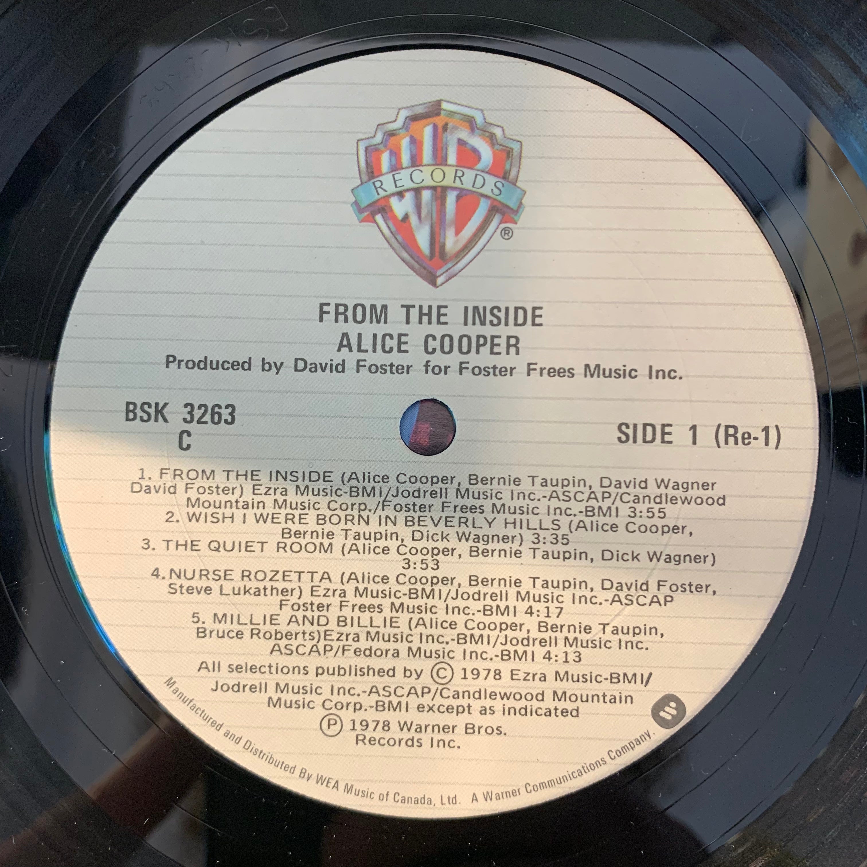 COOPER, ALICE - FROM THE INSIDE