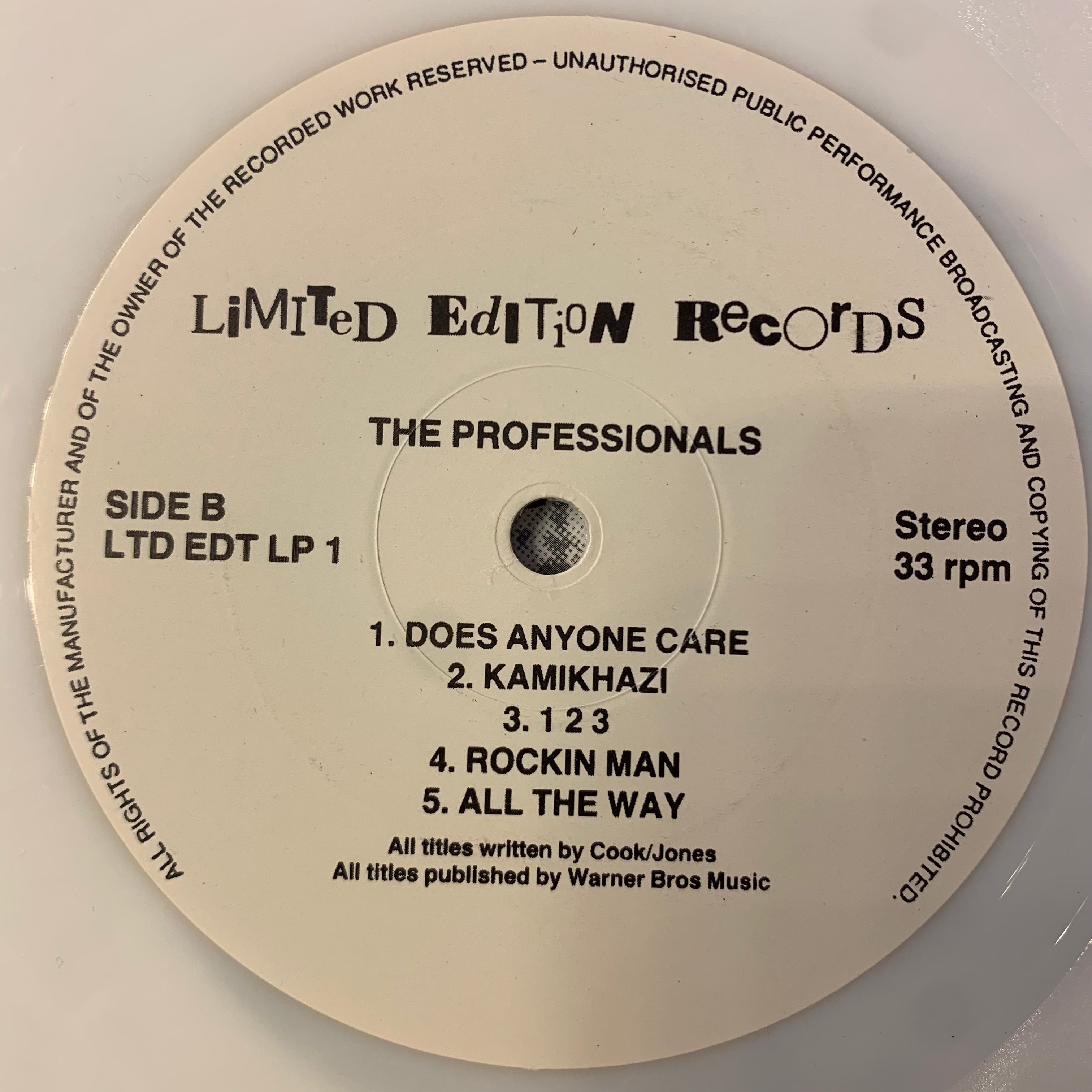 PROFESSIONALS, THE - SELF TITLED