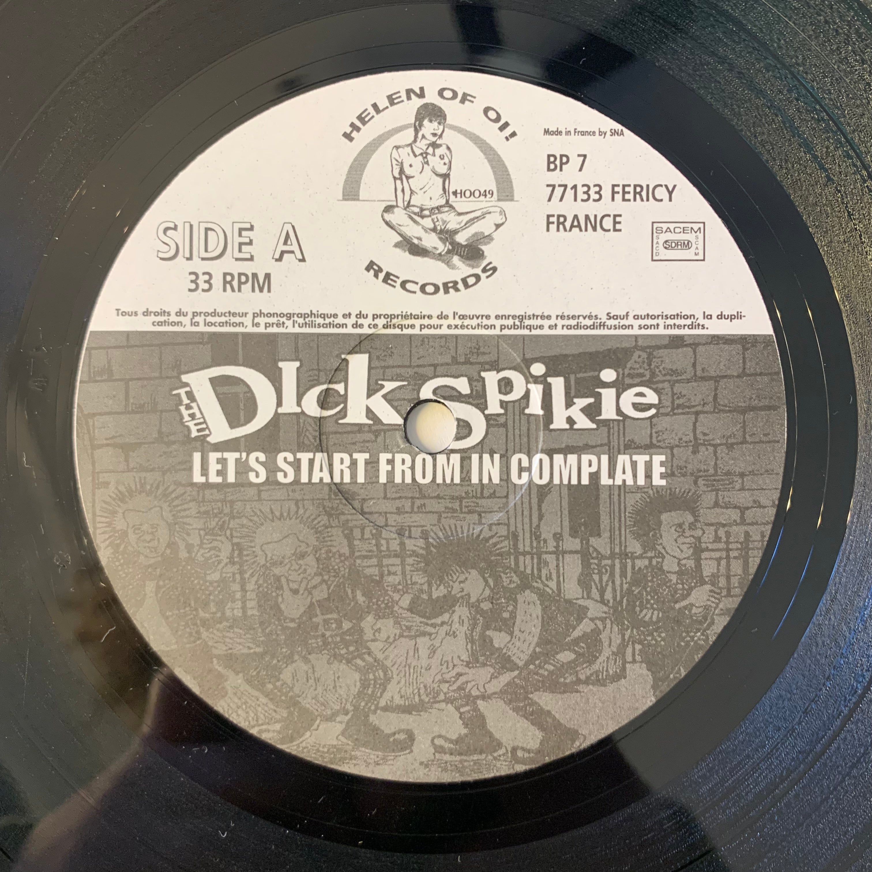 DICK SPIKIE, THE - LET'S START FROM IN COMPLATE