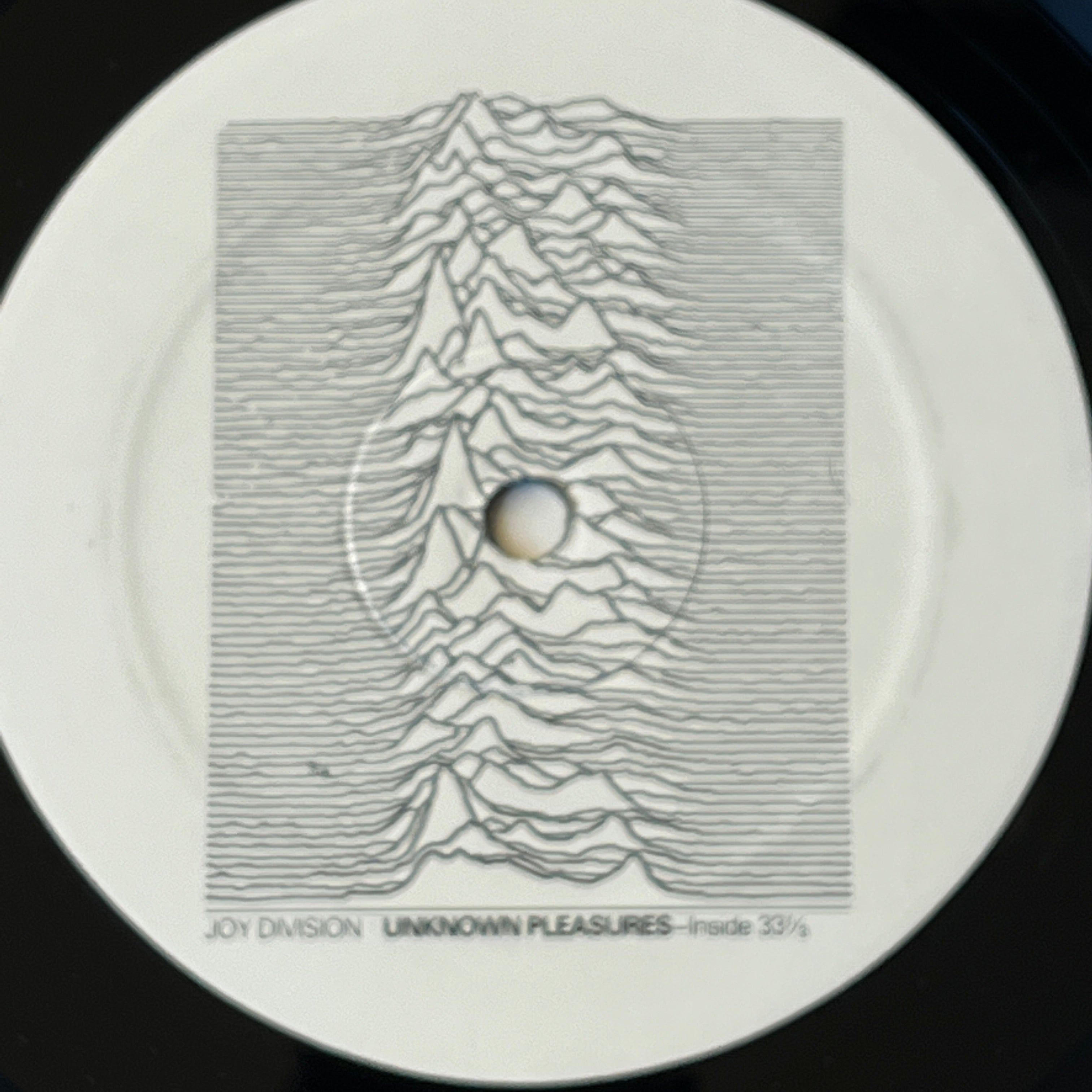 JOY DIVISION - UNKNOWN PLEASURES - 1980