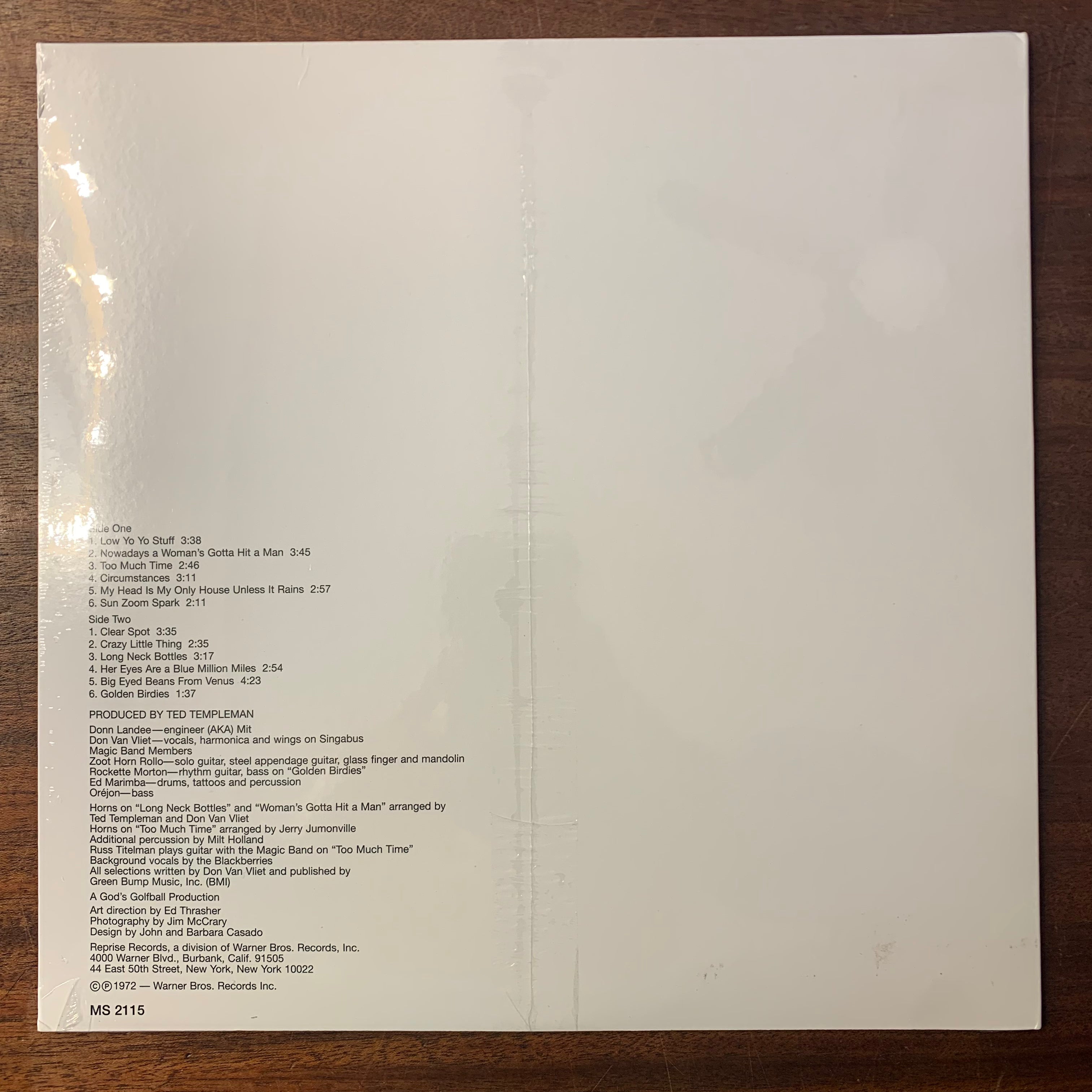 CAPTAIN BEEFHEART AND THE MAGIC BAND - CLEAR SPOT