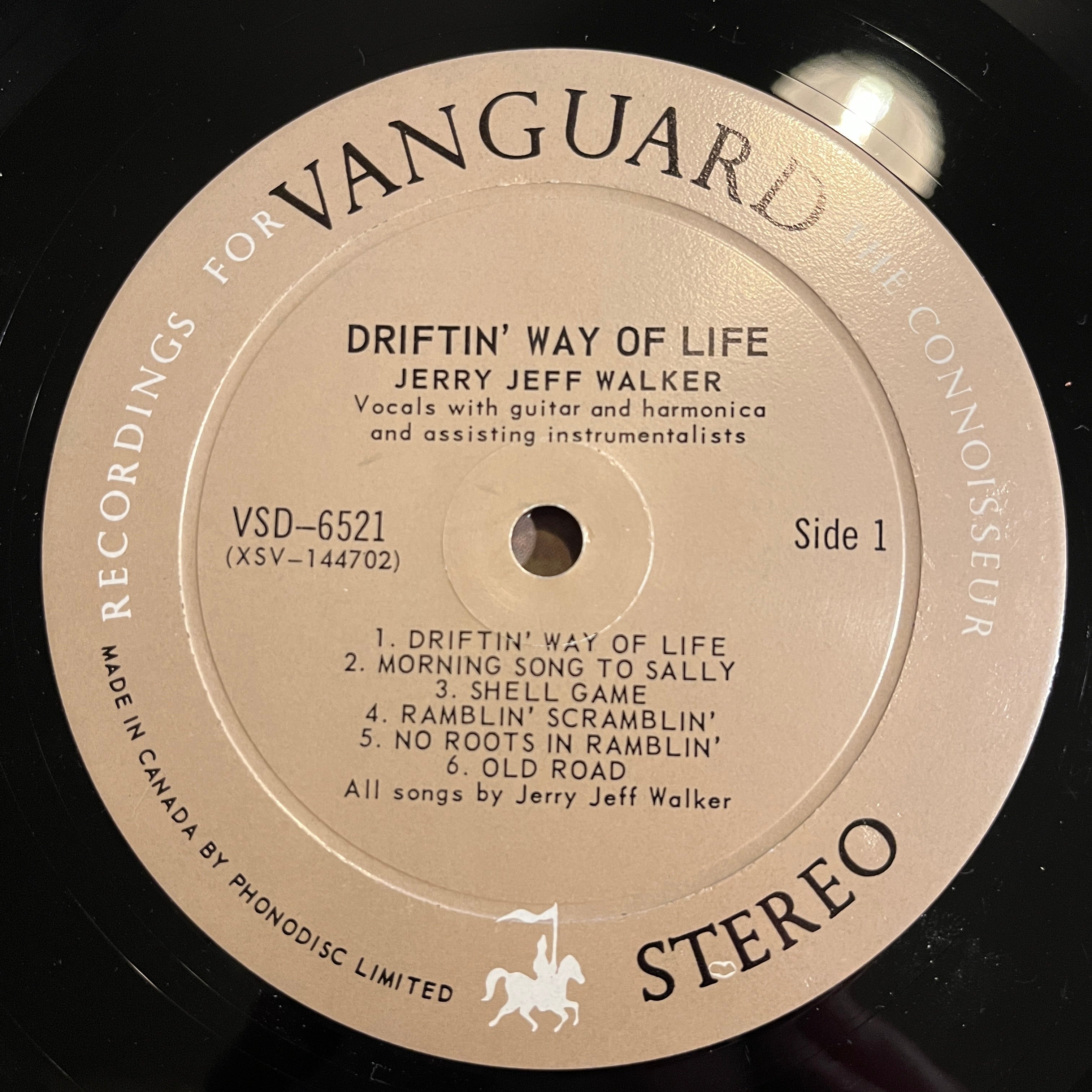 WALKER, JERRY JEFF - DRIFTIN' WAY OF LIFE