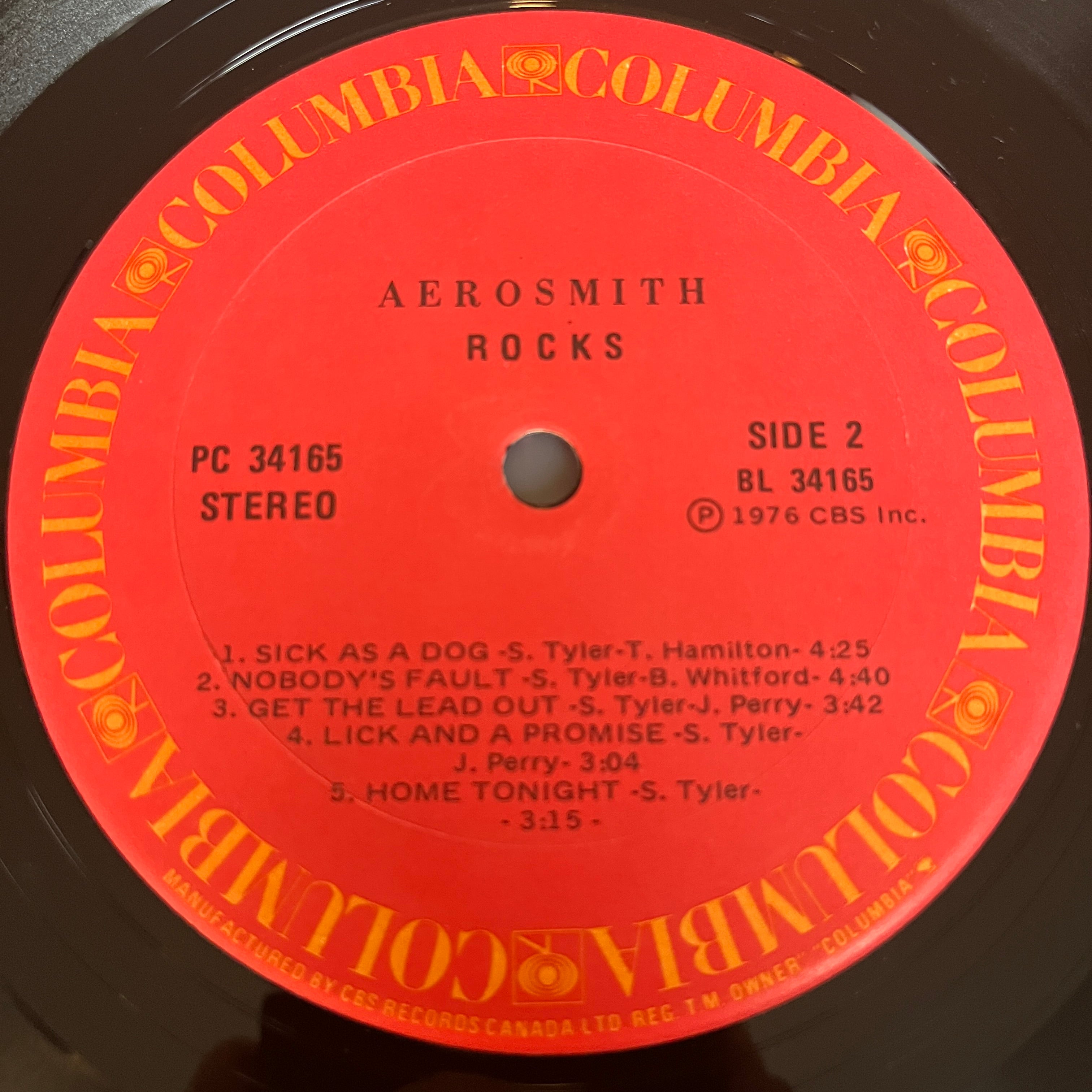 AEROSMITH - "ROCKS"