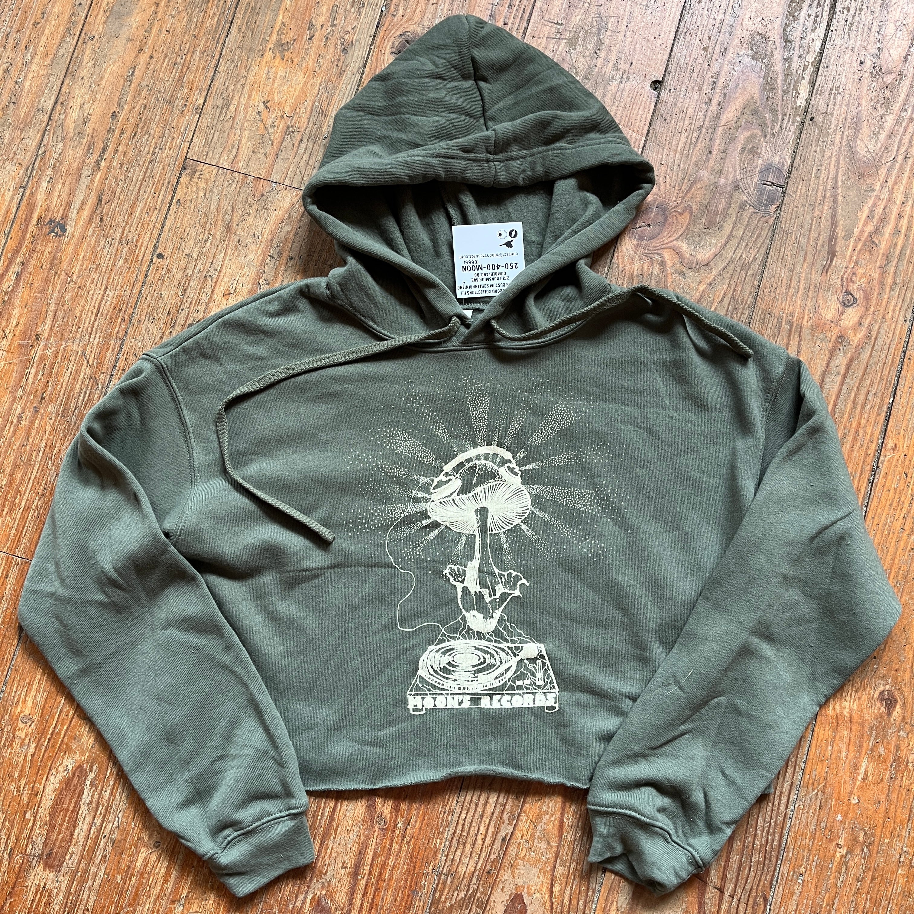 Crop Hoody Mushroom