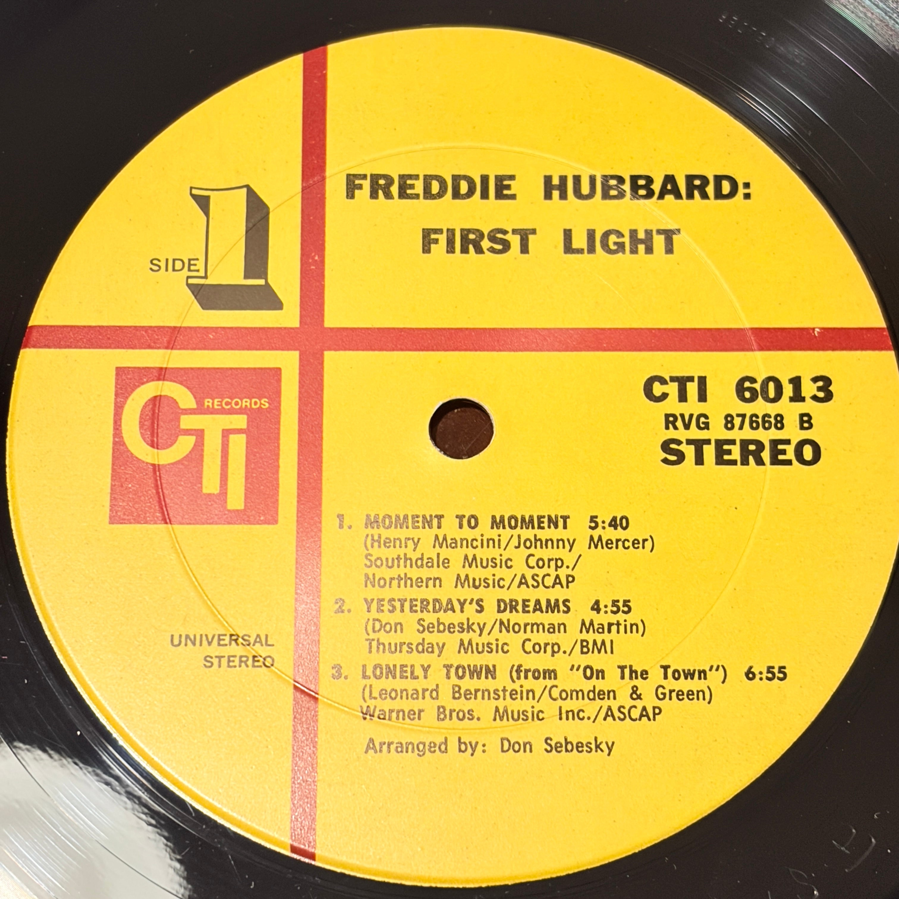 HUBBARD, FREDDIE - FIRST LIGHT