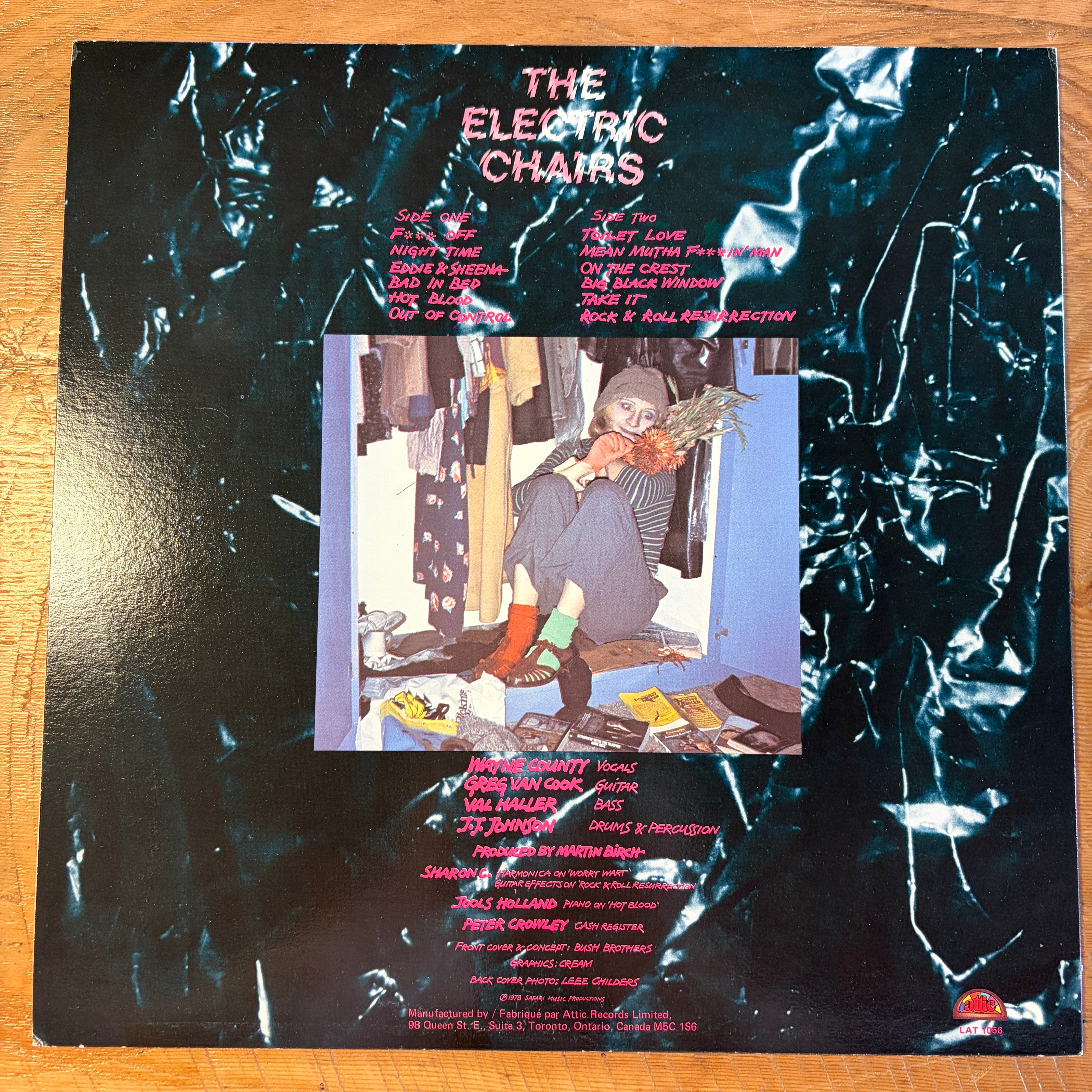 ELECTRIC CHAIRS, THE - BLATANTLY OFFENZIVE