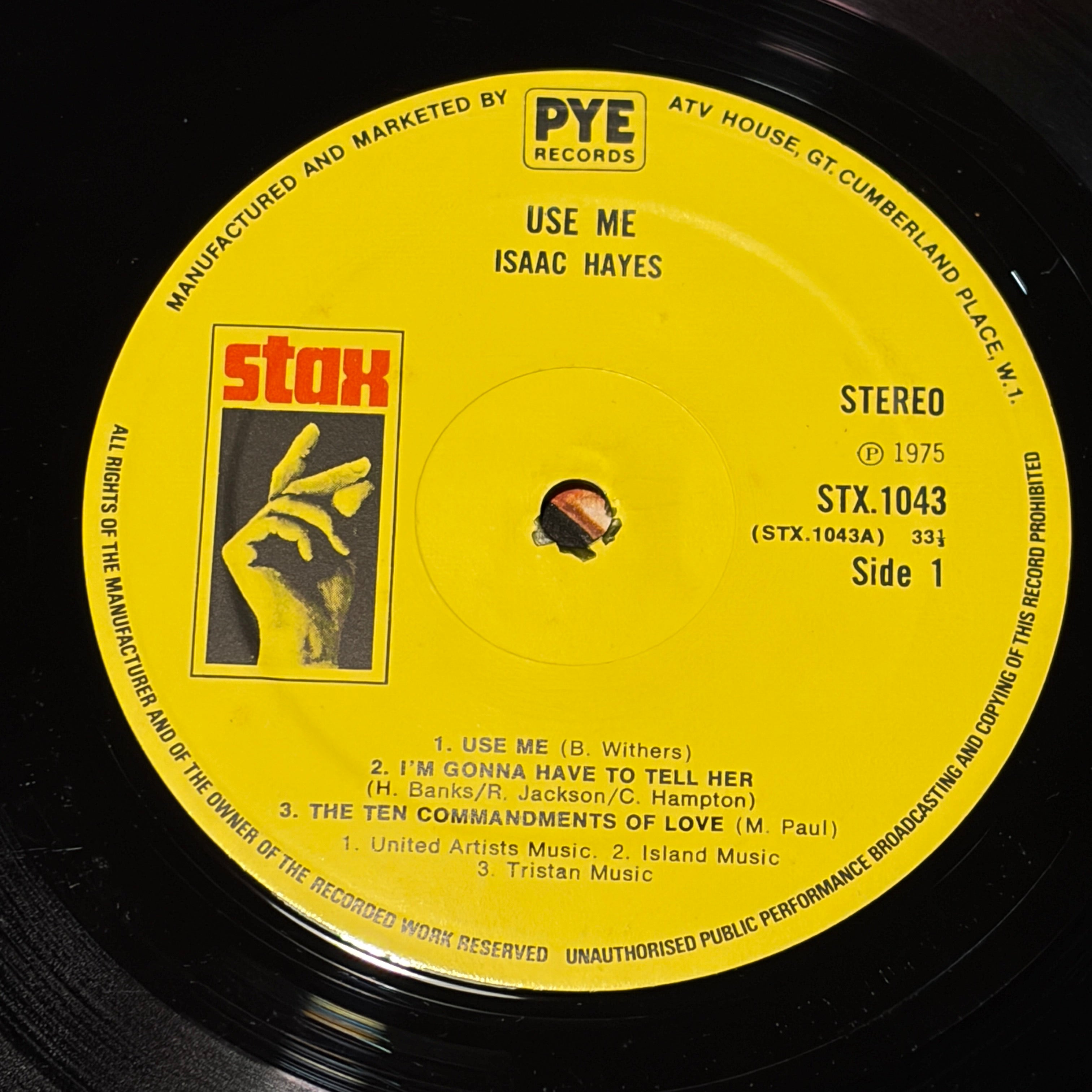 HAYES, ISAAC - USE ME