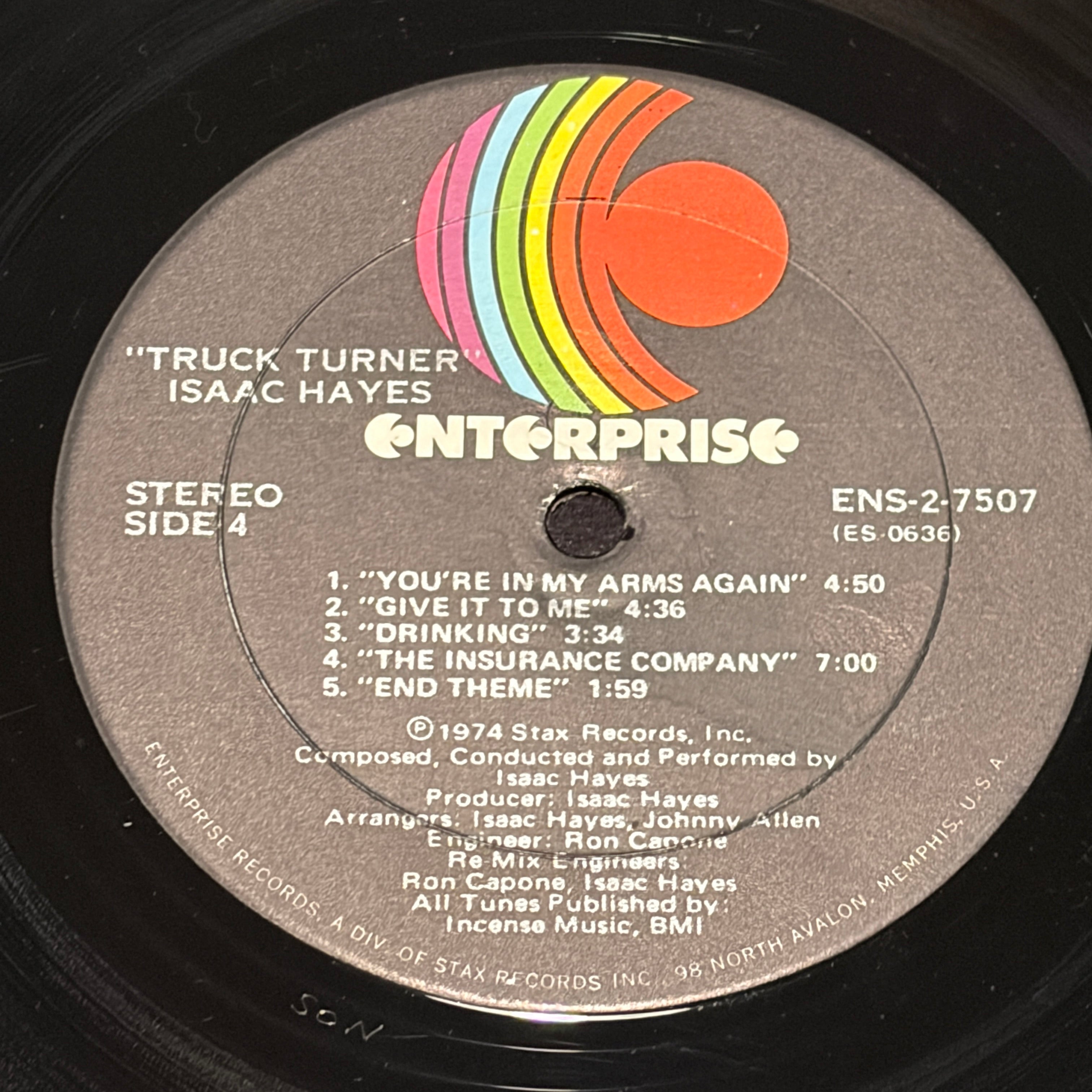 HAYES, ISAAC - TRUCK TURNER