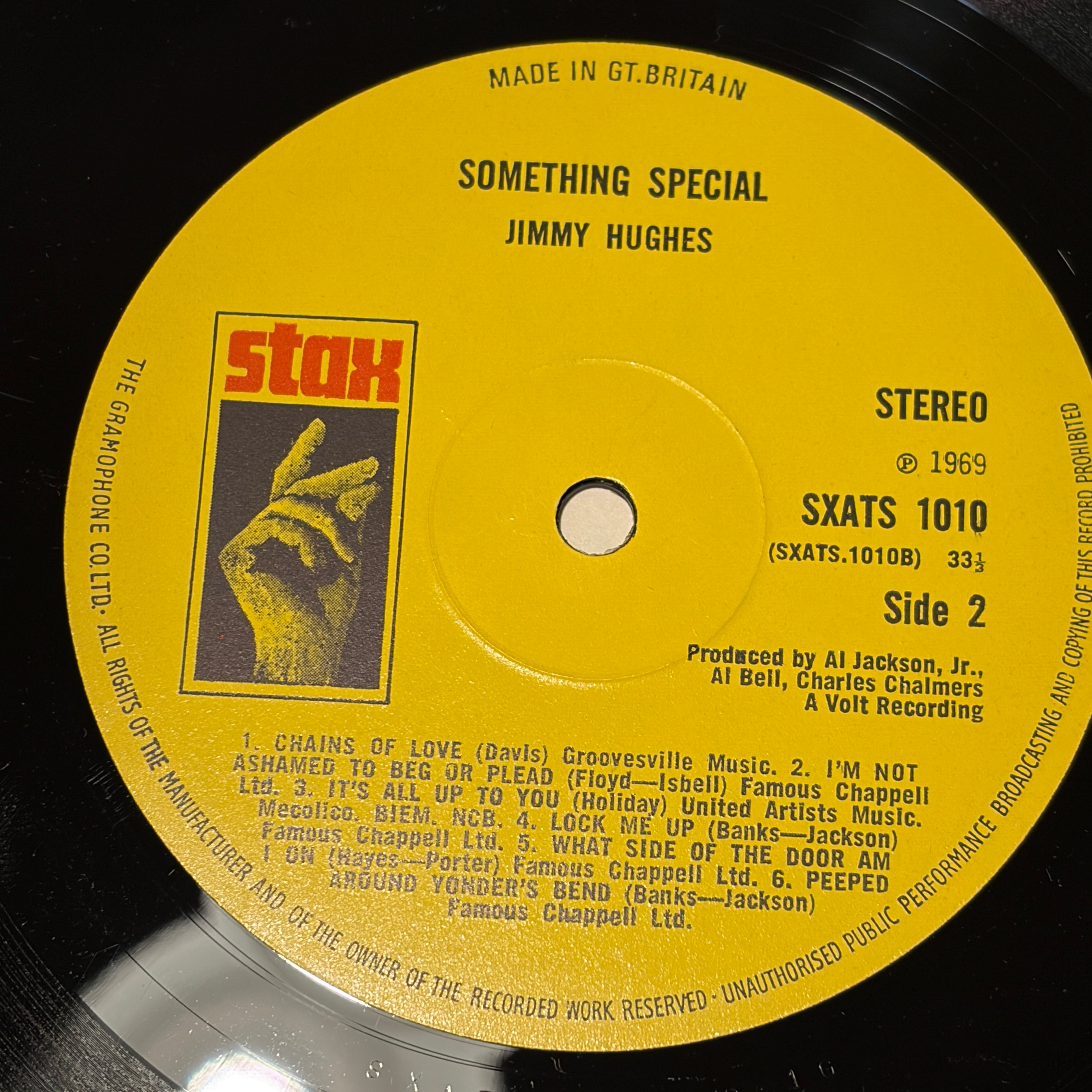 HUGHES, JIMMY - SOMETHING SPECIAL