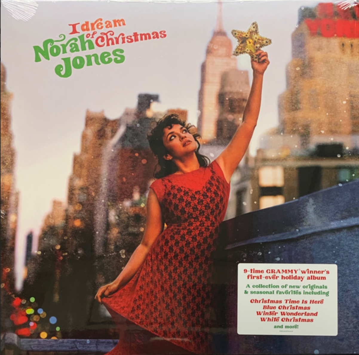 Experience the cozy warmth of the season with Norah Jones' I Dream of Christmas on vinyl, a soulful collection of holiday classics and originals perfect for festive nights in