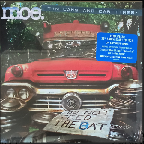 MOE. - TIN CANS AND CAR TIRES - 2023 (blue vinyl)