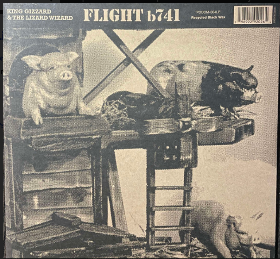 KING GIZZARD AND THE LIZARD WIZARD - FLIGHT b741 (Black)