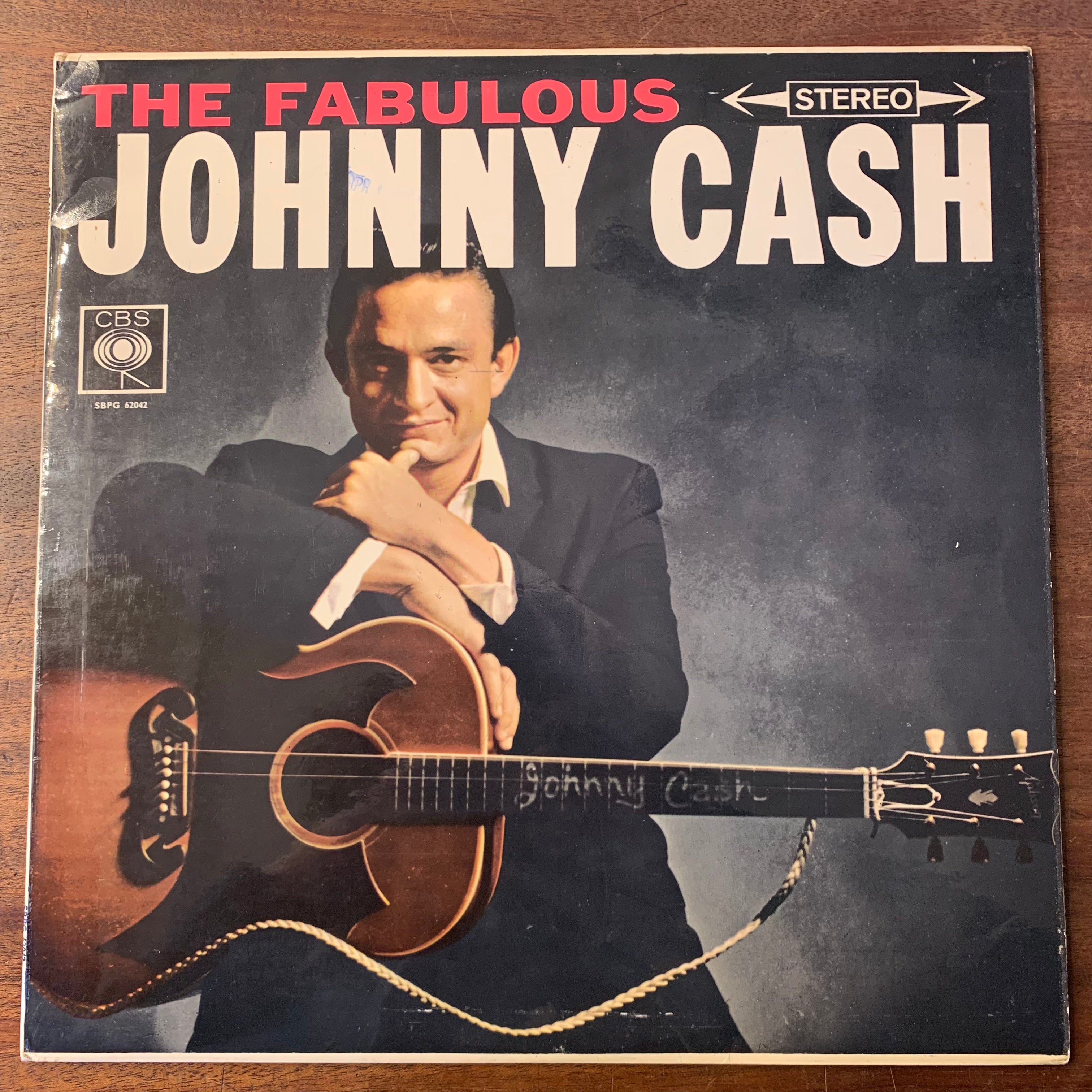 THE FABULOUS JOHNNY CASH VINTAGE VINYL