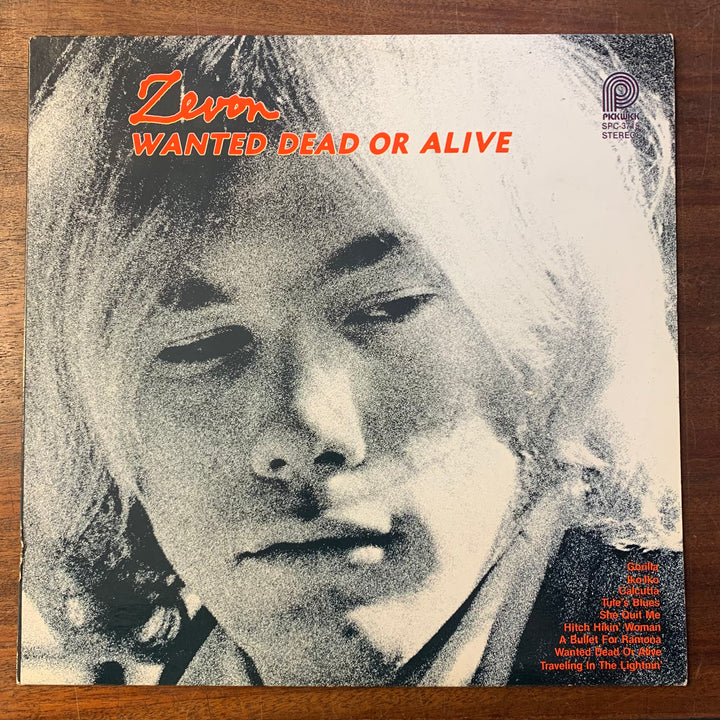 ZEVON, WARREN - WANTED DEAD OR ALIVE