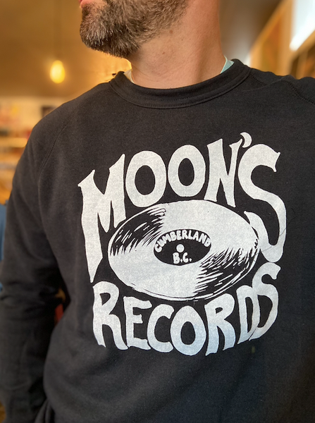 Moon's Records Crew Neck Sweatshirt