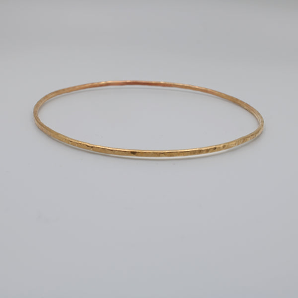 Textured and Hammered Bangles