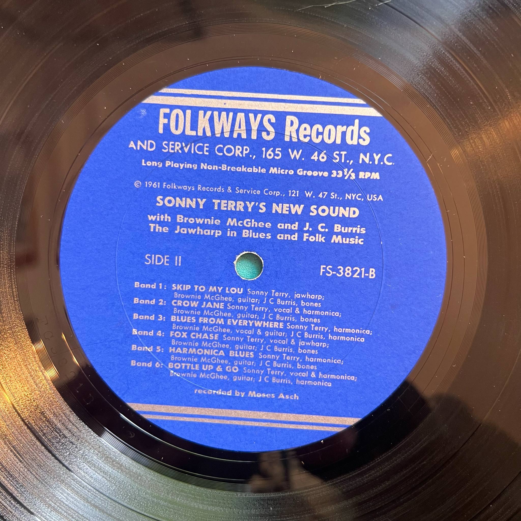 TERRY, SONNY - SONNY TERRY'S NEW SOUND WITH BROWNIE MCGHEE
