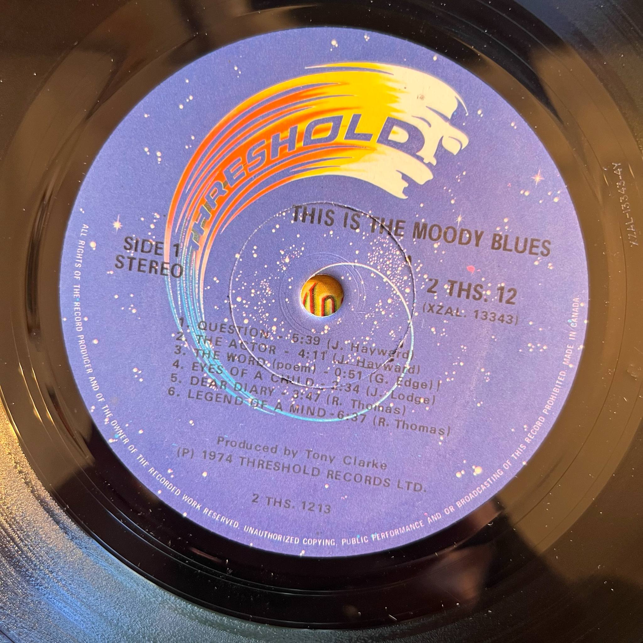 MOODY BLUES, THE - THIS IS THE MOODY BLUES