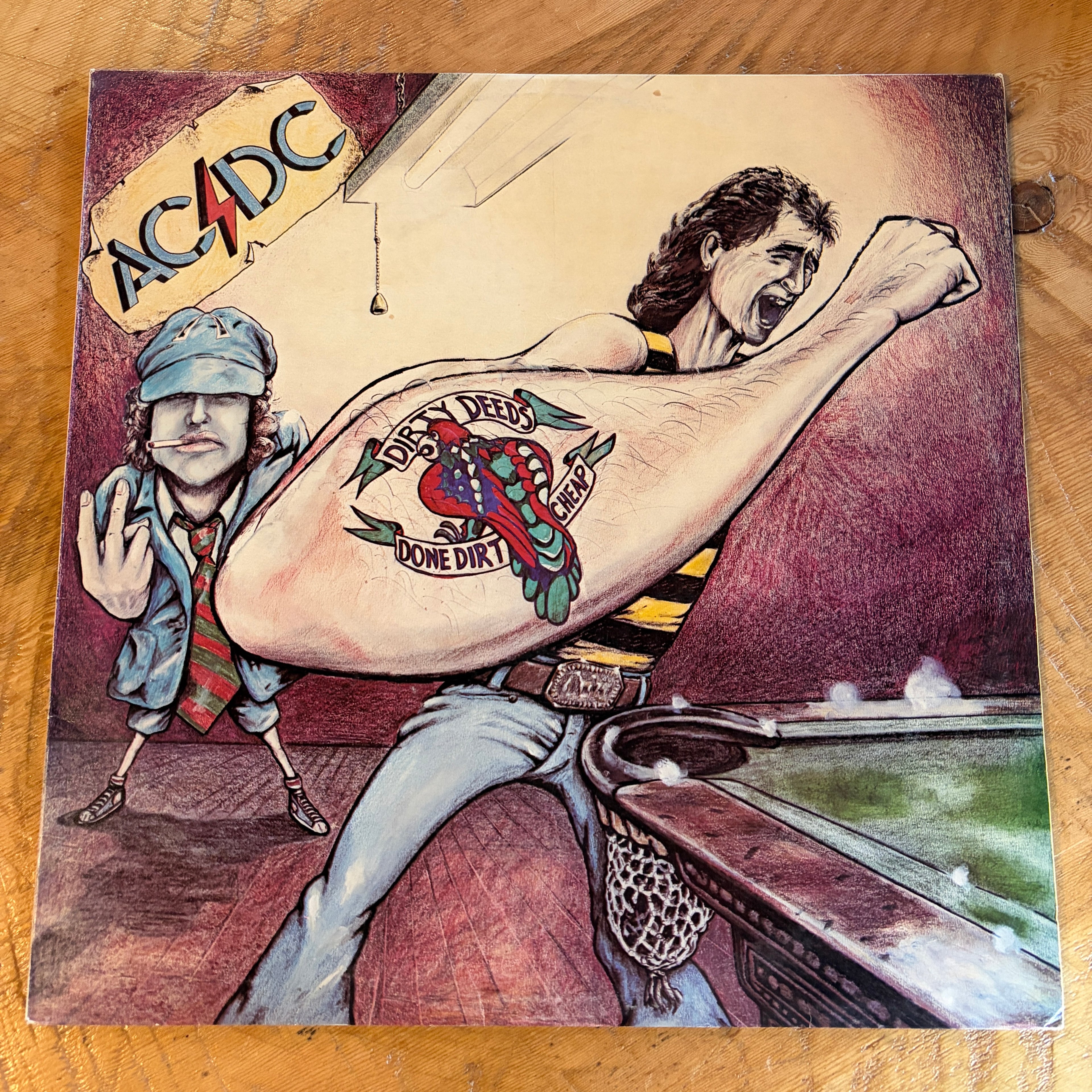 AC/DC - DIRTY DEEDS DONE DIRT CHEAP - 2nd print Australia