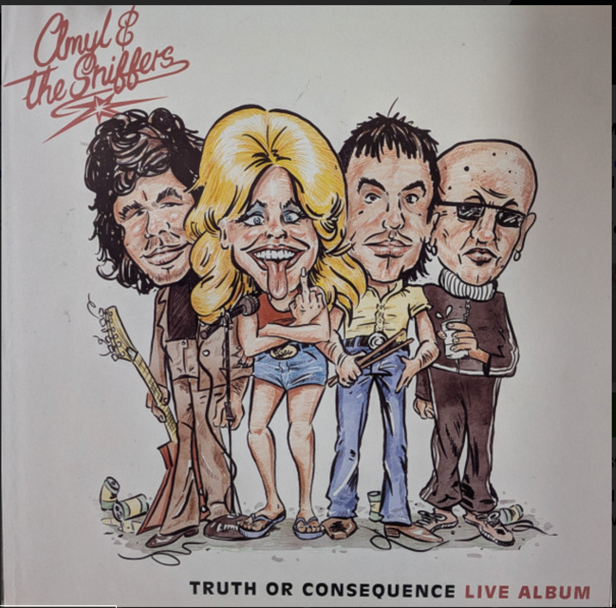AMYL AND THE SNIFFERS - TRUTH OR CONSEQUENCE LIVE ALBUM