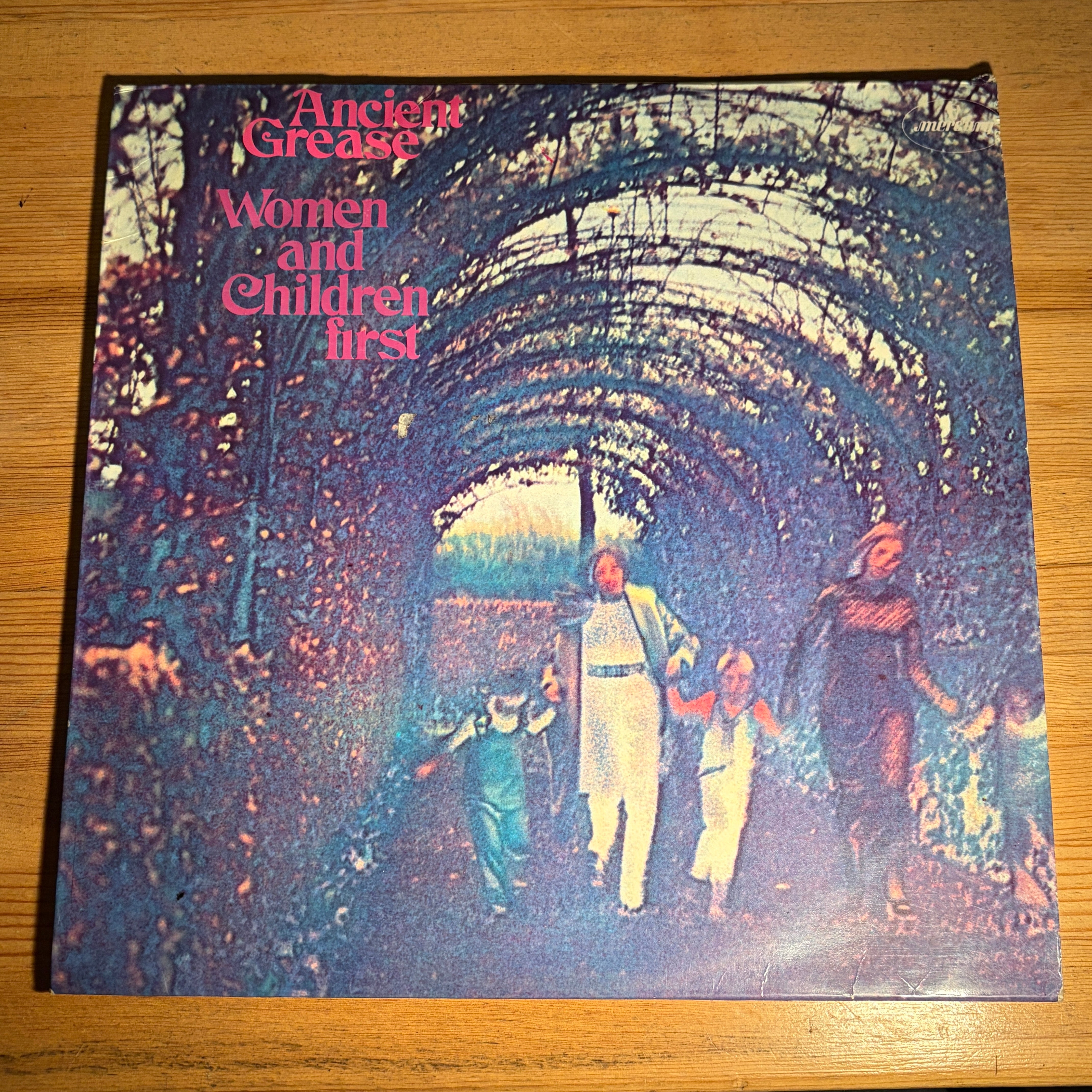 ANCIENT GREASE - WOMEN AND CHILDREN FIRST used vinyl psych rock