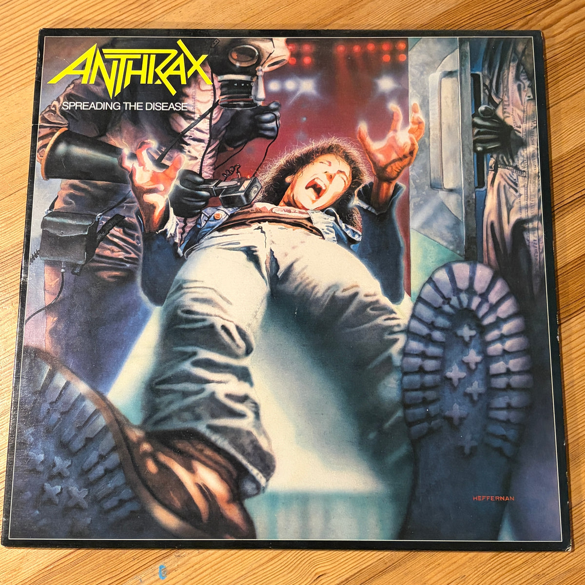ANTHRAX - SPREADING THE DISEASE