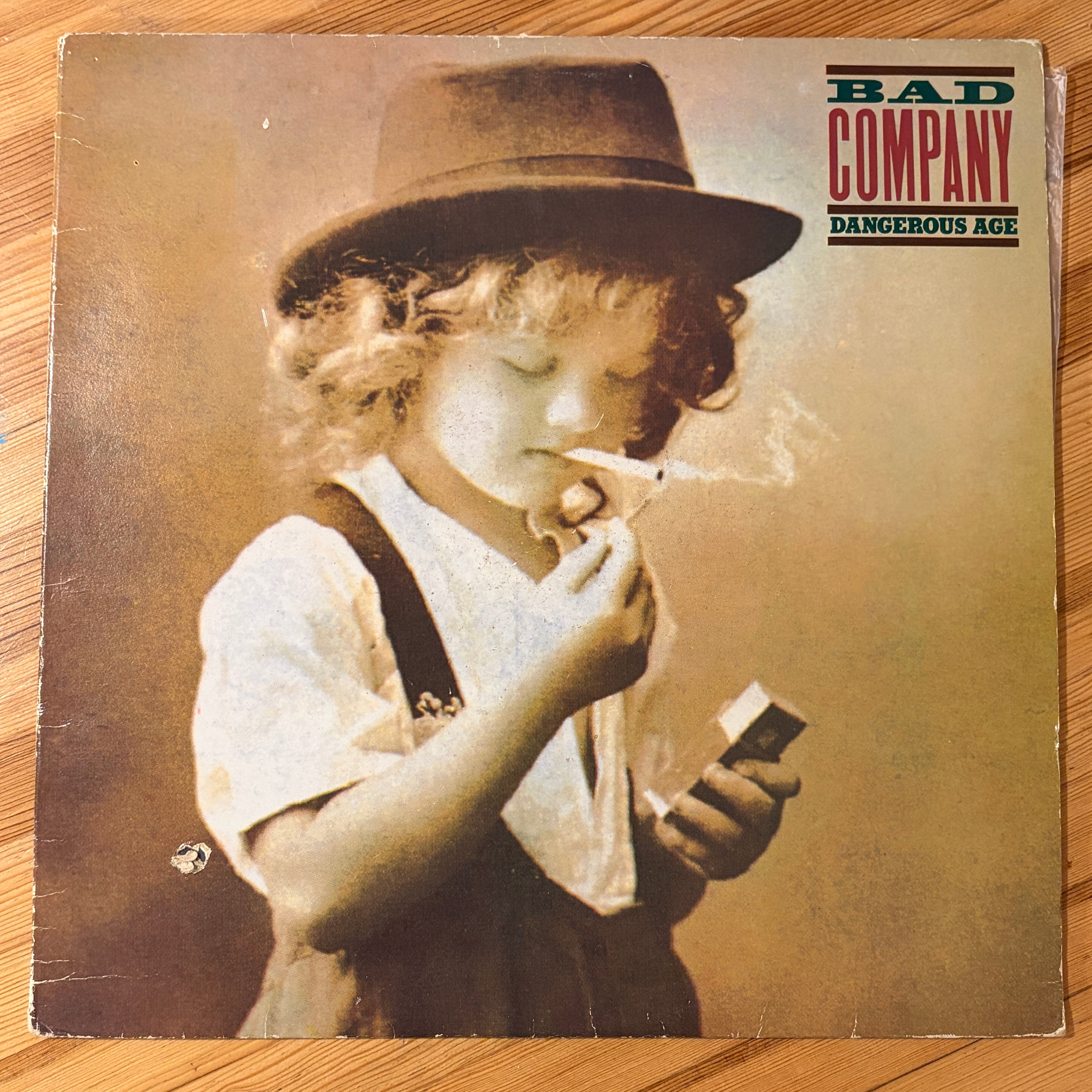 BAD COMPANY - DANGEROUS AGE vinyl