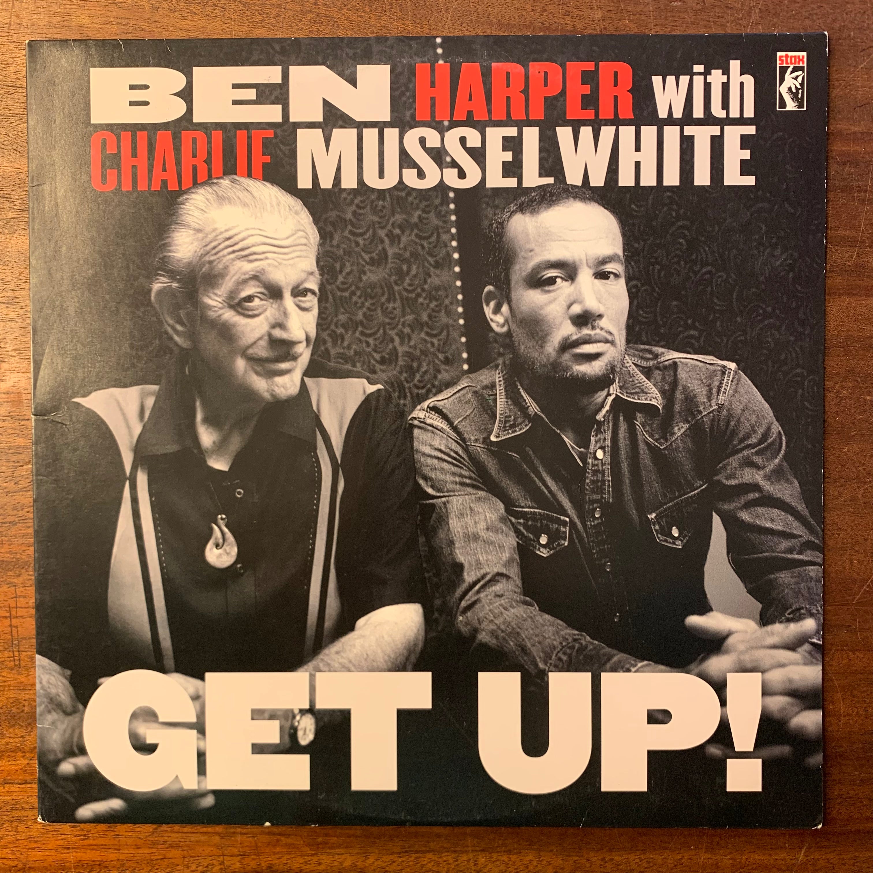 BEN HARPER WITH CHARLIE MUSSEL WHITE - GET UP!