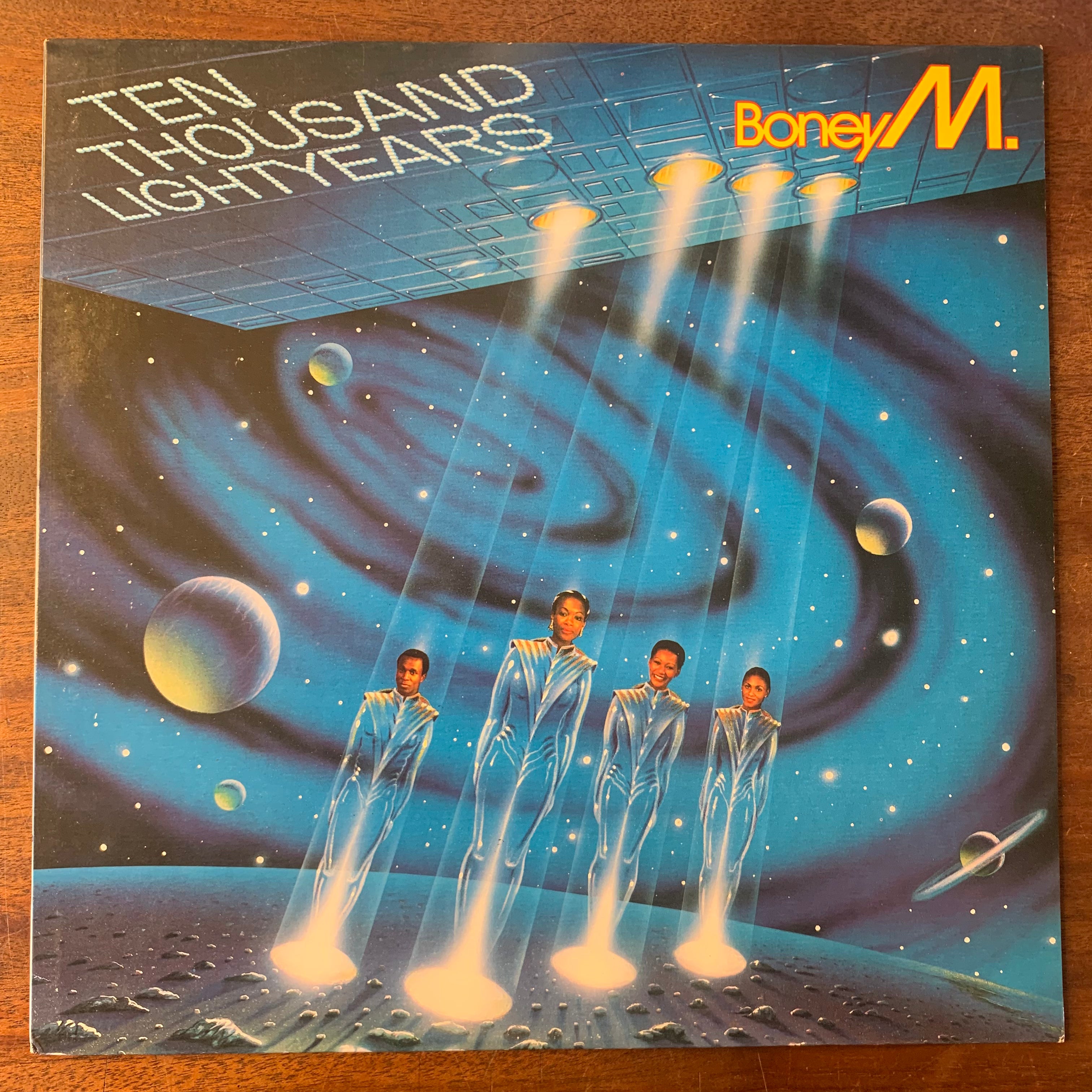 BONEY M THEN THOUSAND LIGHTYEARS VINTAGE VINYL 