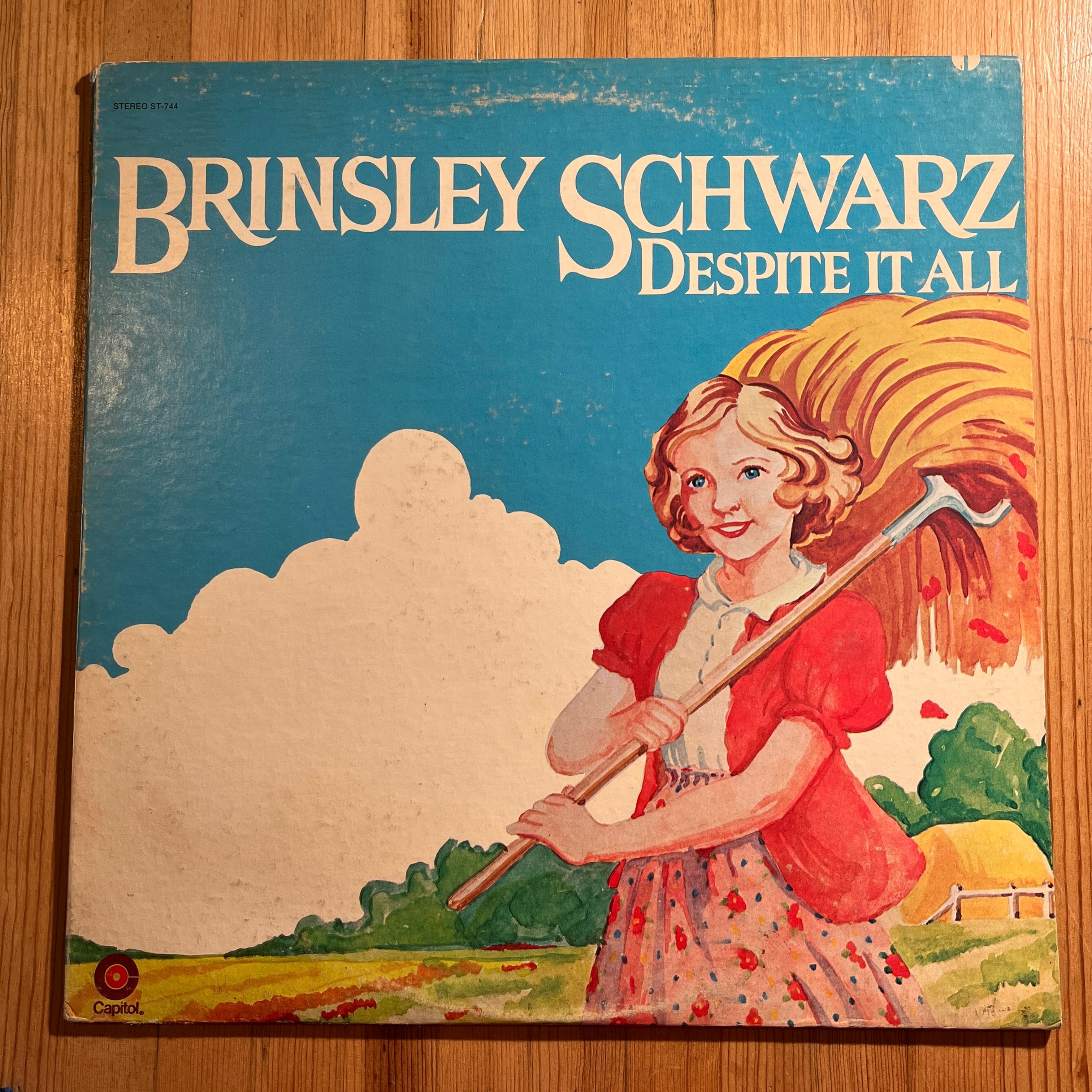 BRINSLEY SCHWARTZ - DESPITE IT ALL VINTAGE VINYL 1971