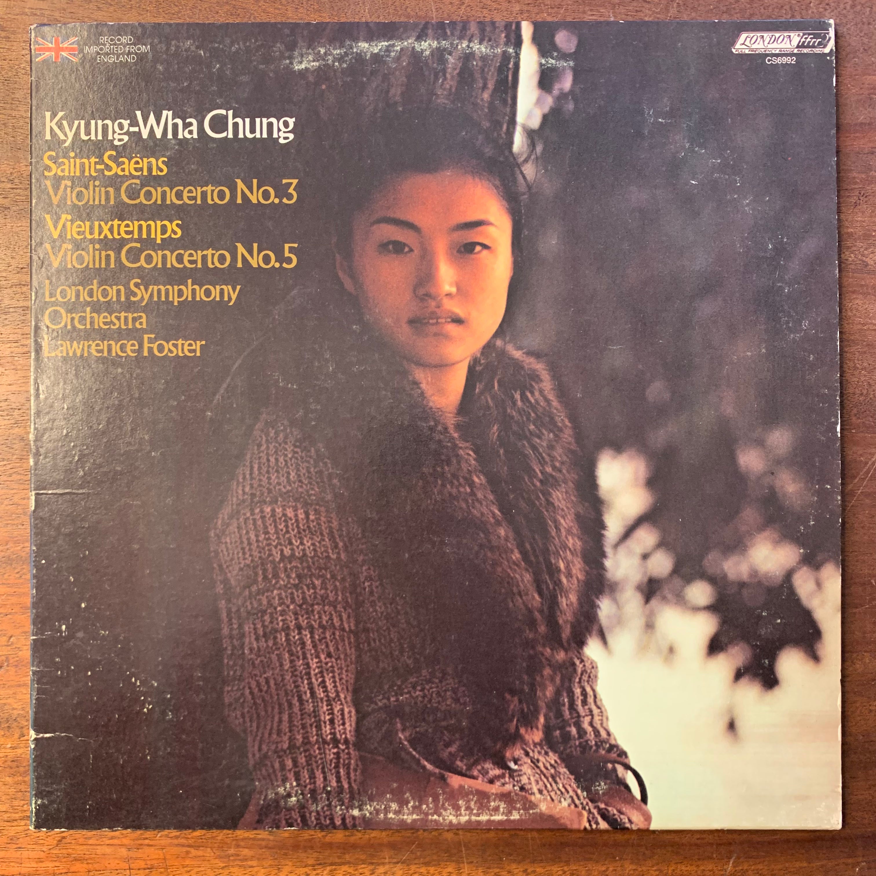 CHUNG, KYUNG-WHA - SAINT-SAENS VIOLIN CONCERTO NO3 VIEUXTEMPTS VIOLIN CONCERTO NO5
