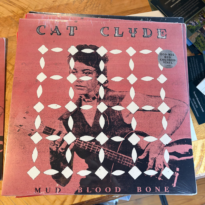 CLYDE, CAT - MUD BLOOD BONE - BLACK/RED MIX VINYL