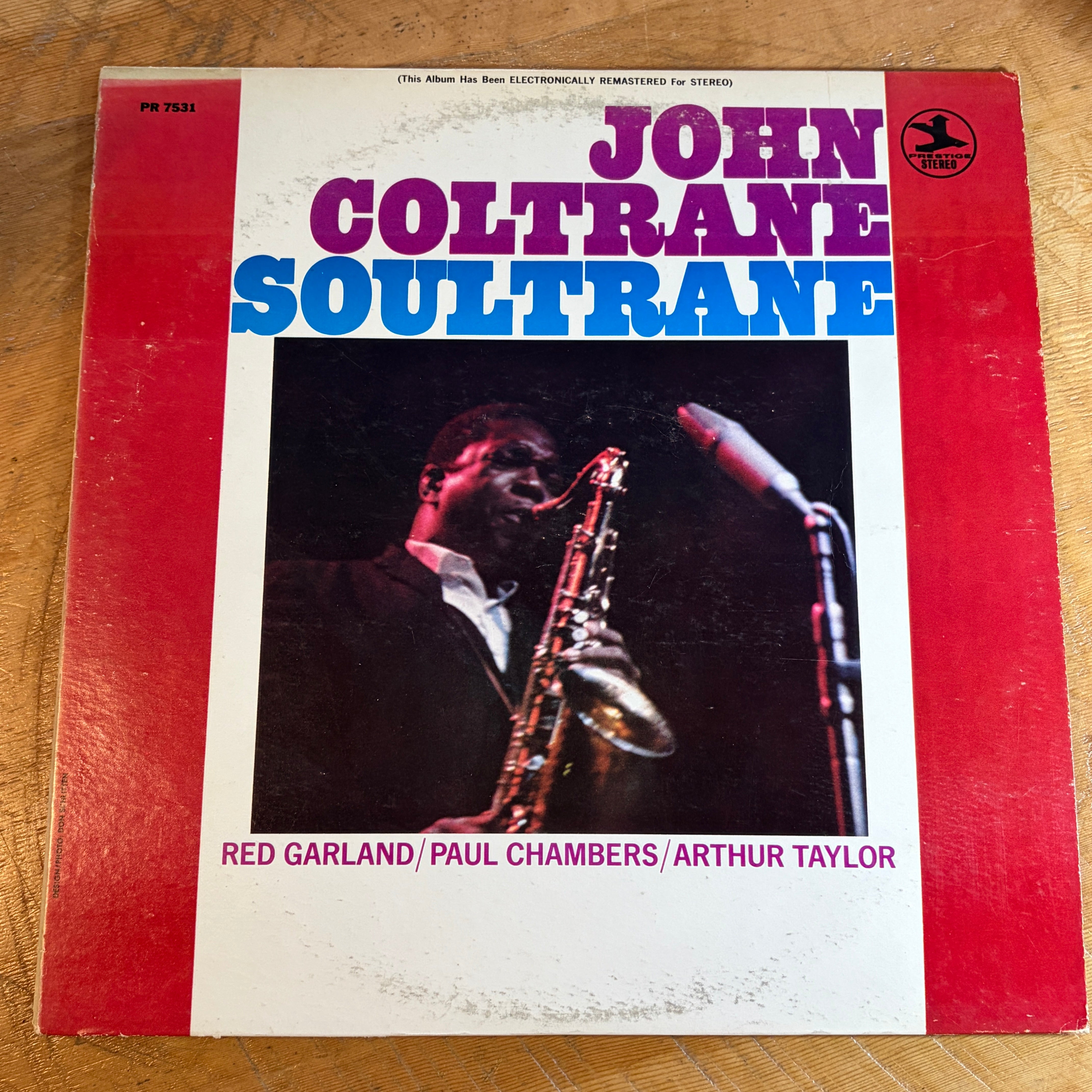 COLTRANE, JOHN - SOULTRANE