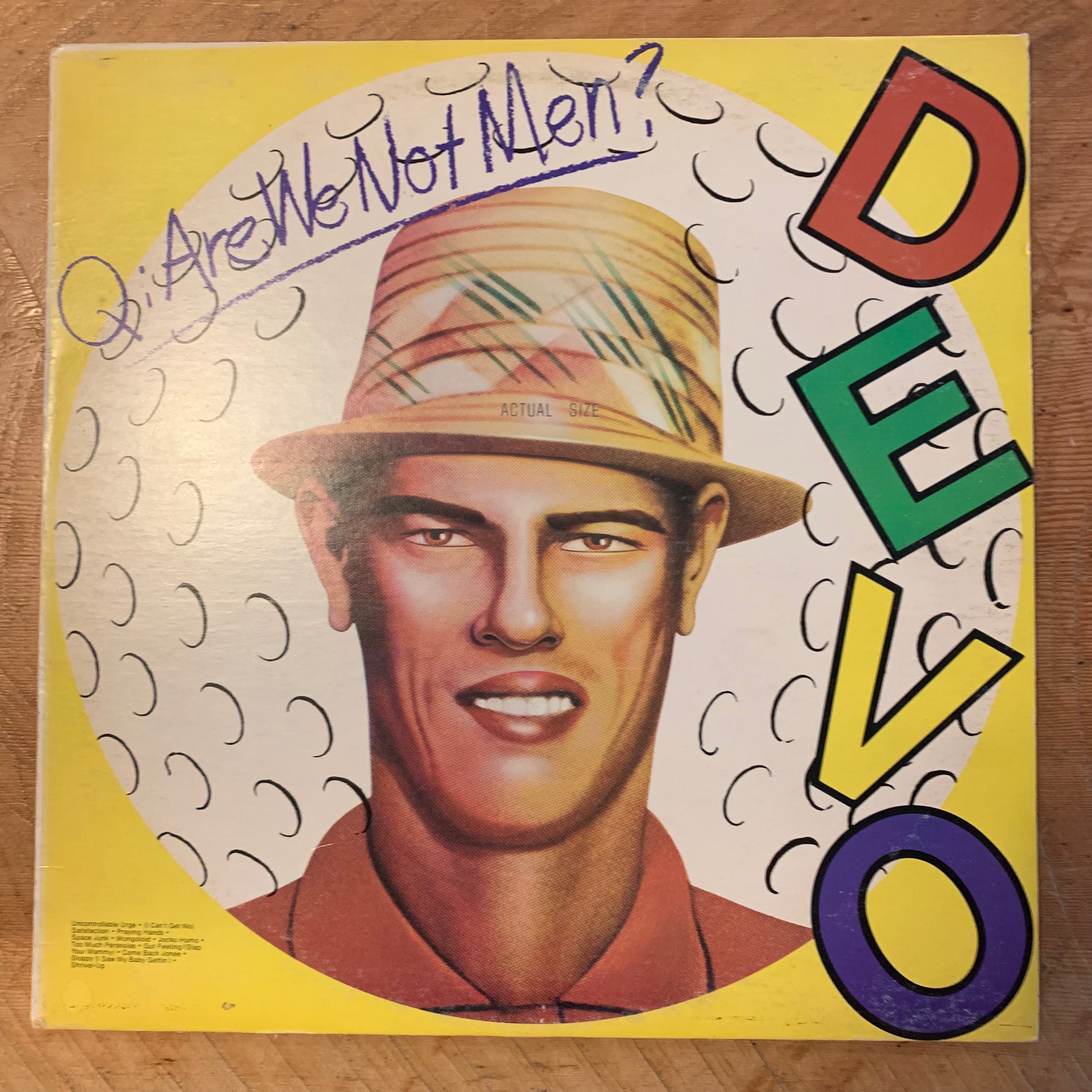DEVO - ARE WE NOT MEN? (MARBLED VINYL)