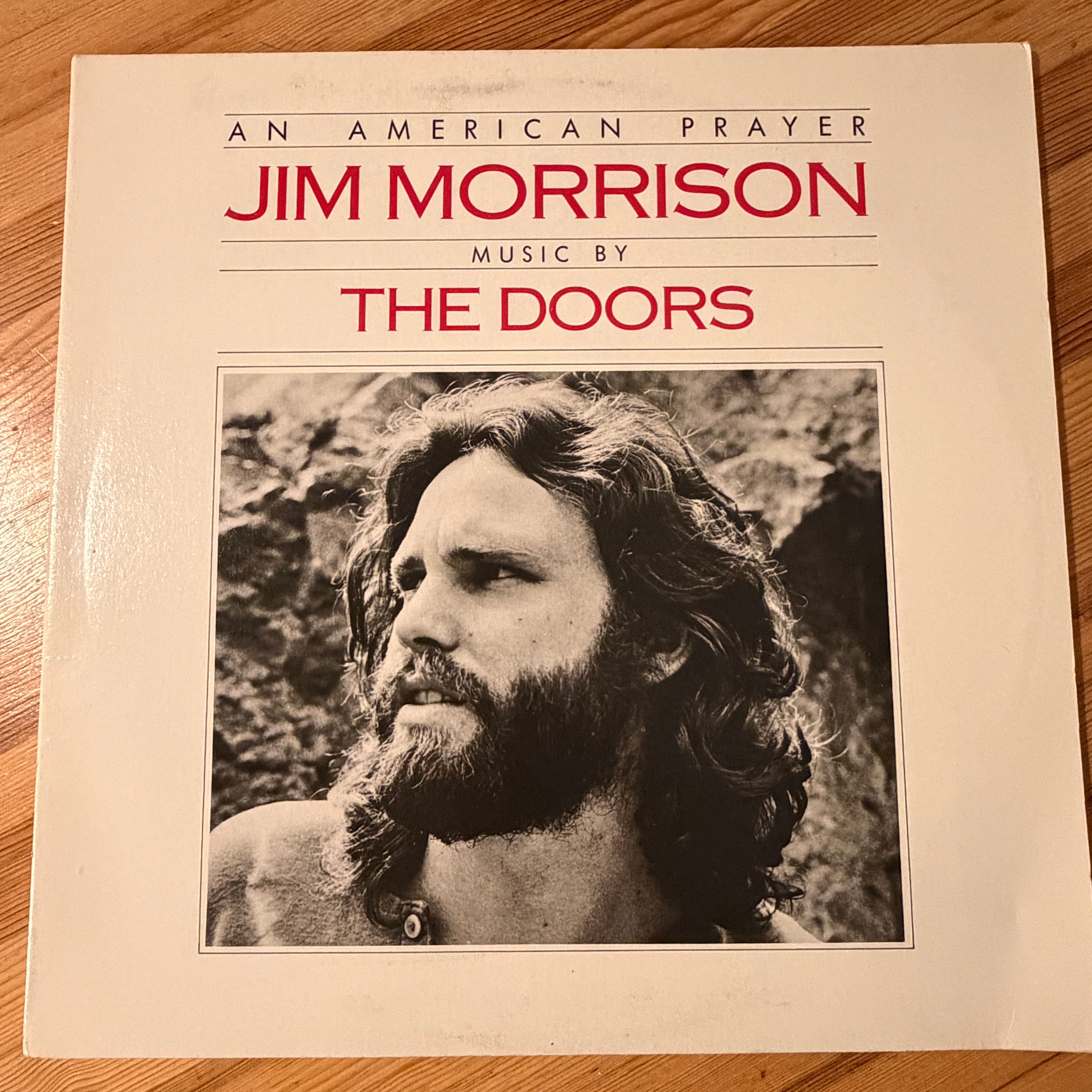 DOORS, THE - JIM MORRISON - AN AMERICAN PRAYER VINYL