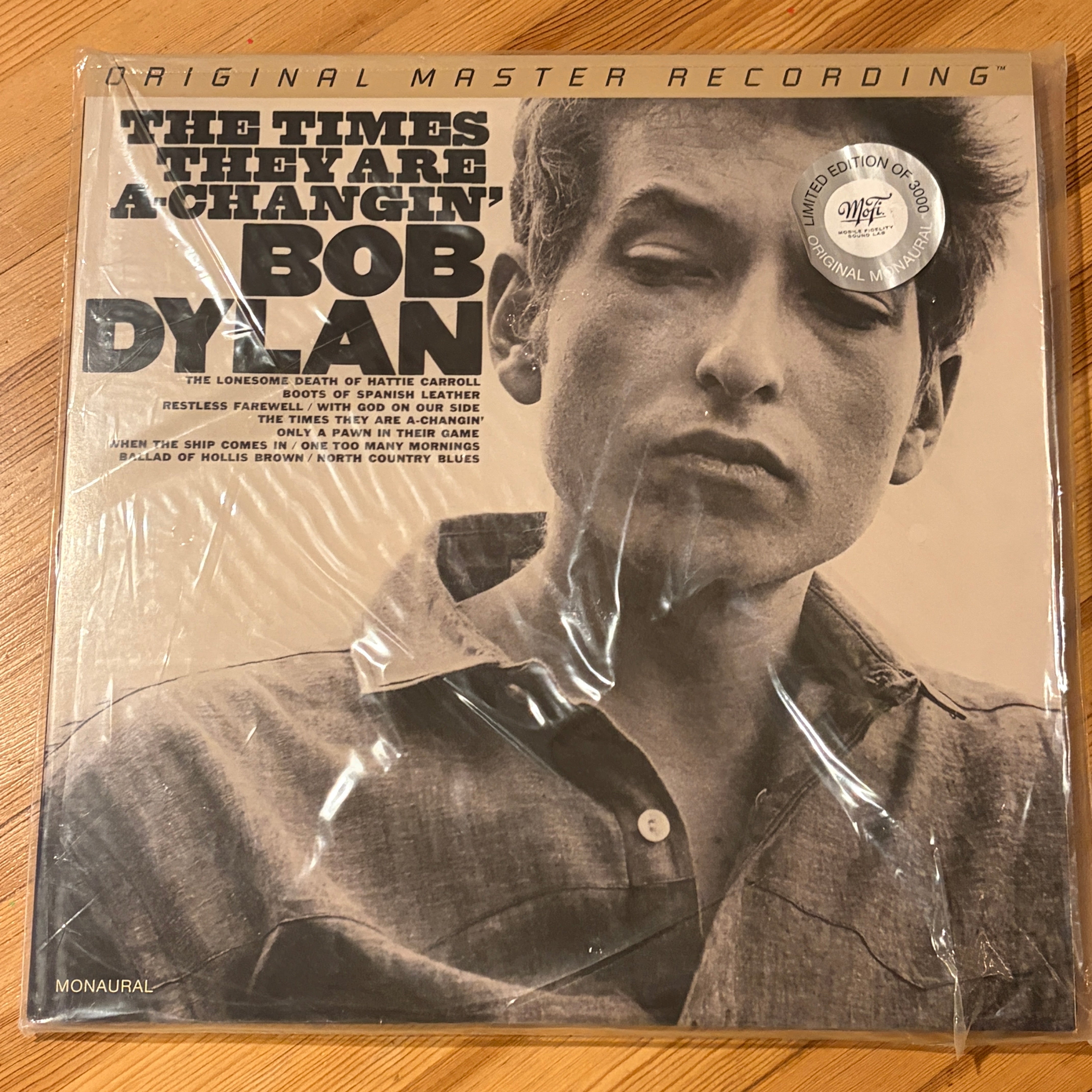 DYLAN, BOB - THE TIMES THEY ARE A CHANGIN' MFSL 