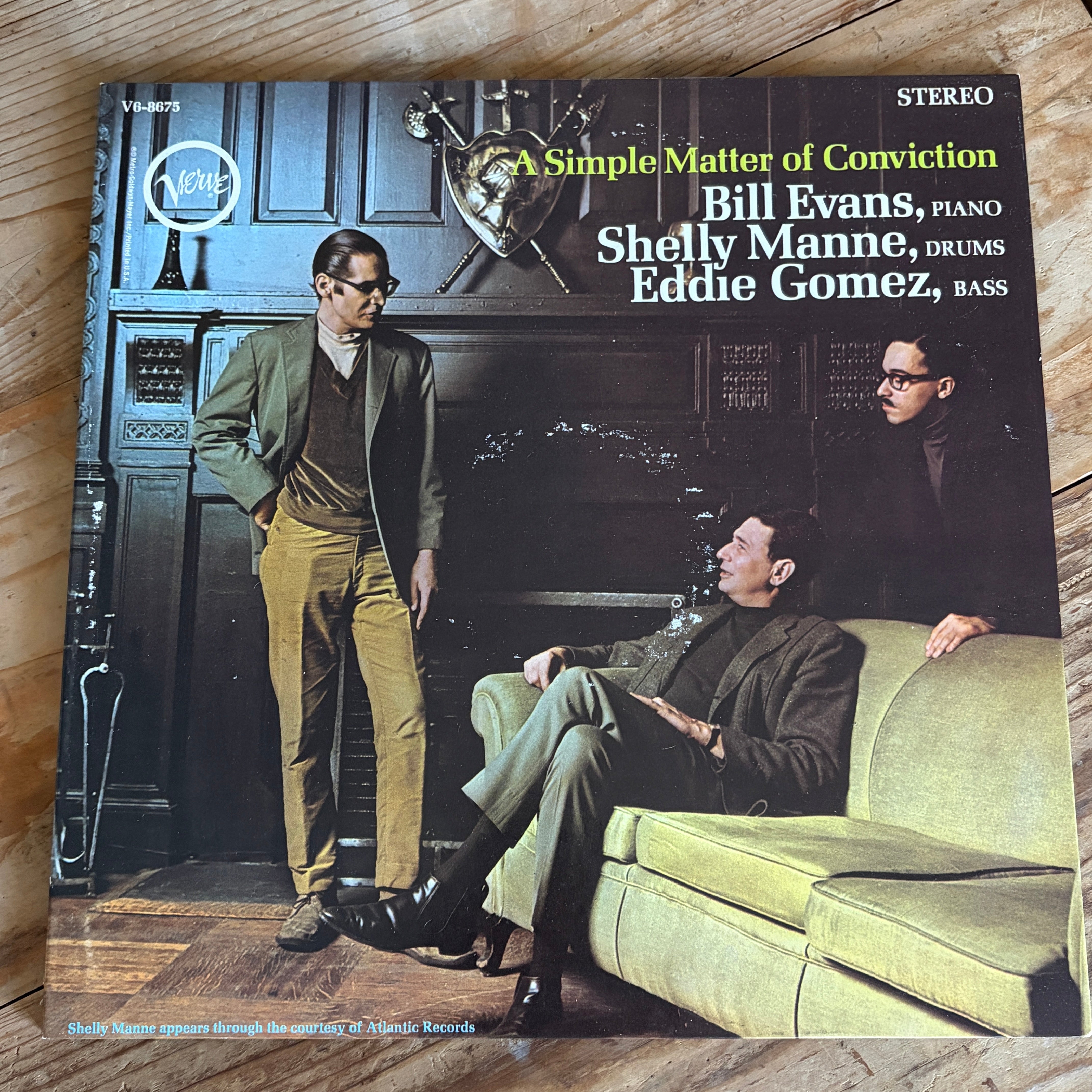 EVANS, BILL + SHELLY MANNE + EDDIE GOMEZ - A SIMPLE MATTER OF CONVICTION