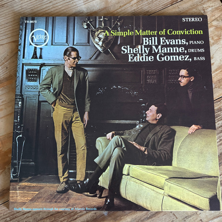 EVANS, BILL + SHELLY MANNE + EDDIE GOMEZ - A SIMPLE MATTER OF CONVICTION