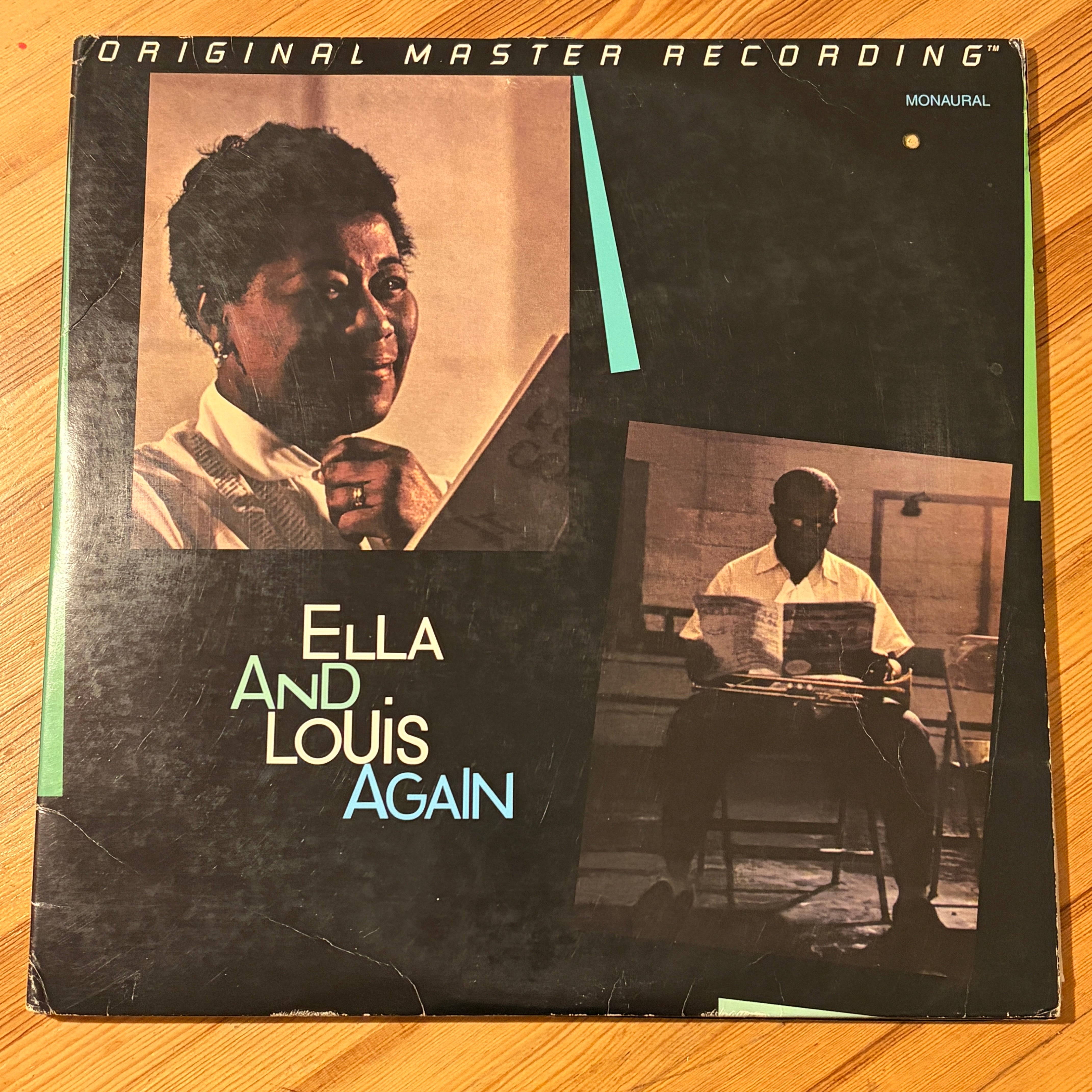 FITZGERALD, ELLA - LOUIS ARMSTRONG - ELLA AND LOUIS AGAIN MFSL