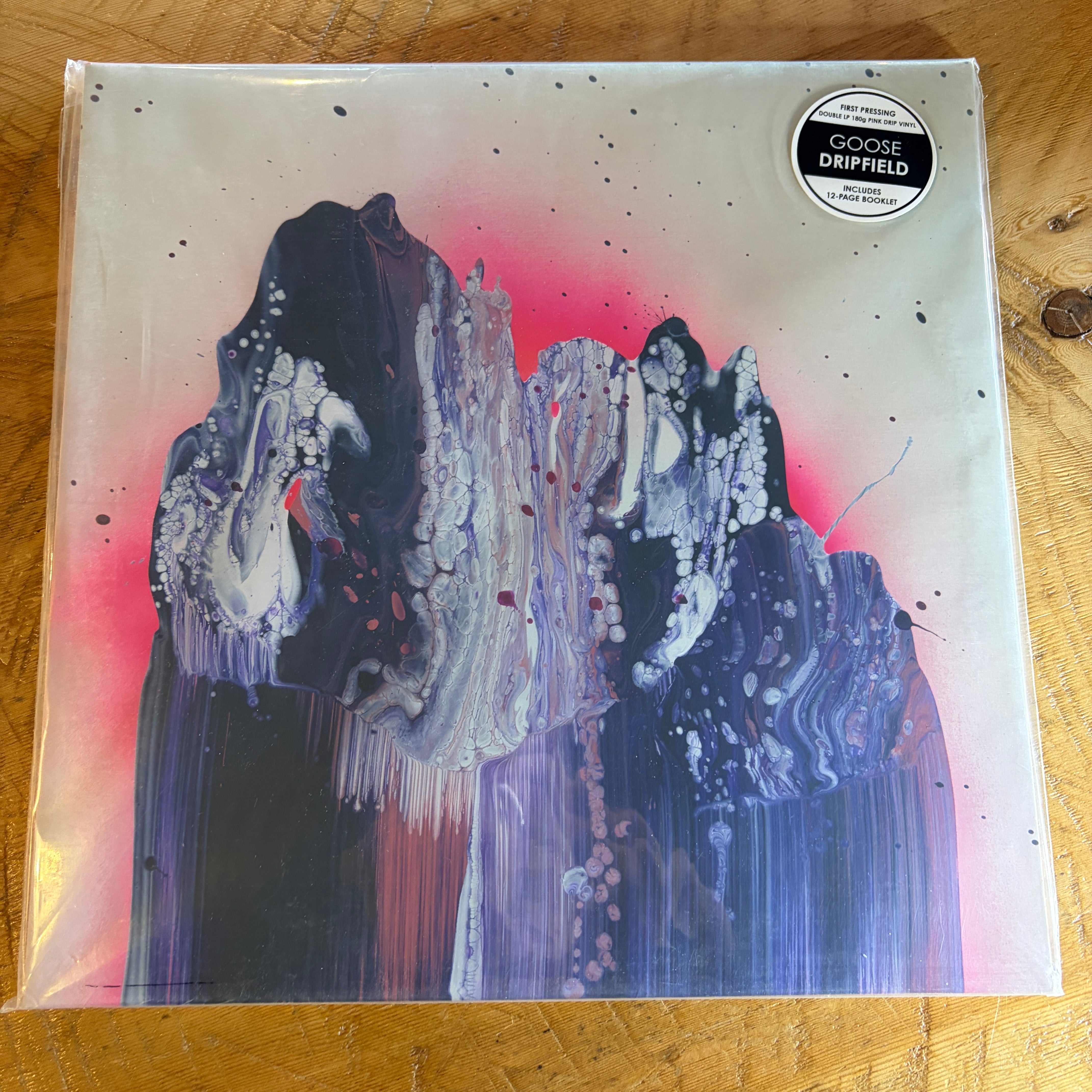 GOOSE - DRIPFIELD - PINK DRIP VINYL